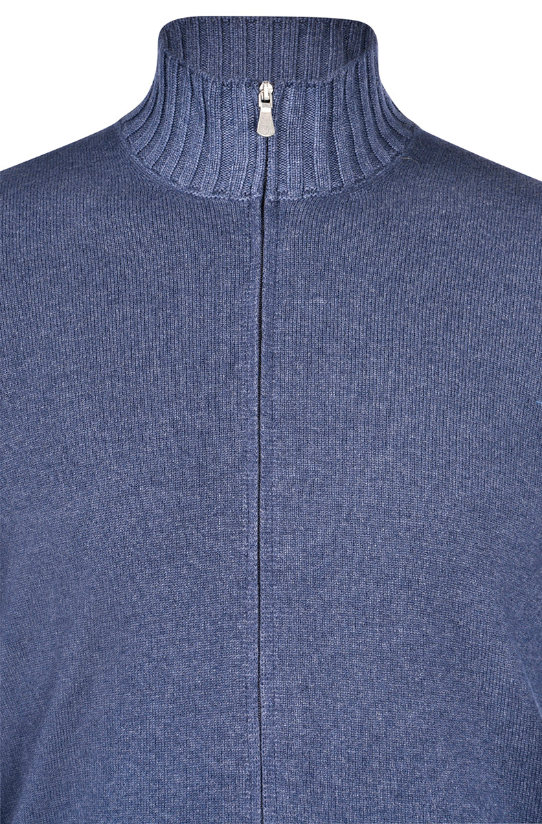 Cashmere Blend Vintage Full Zip