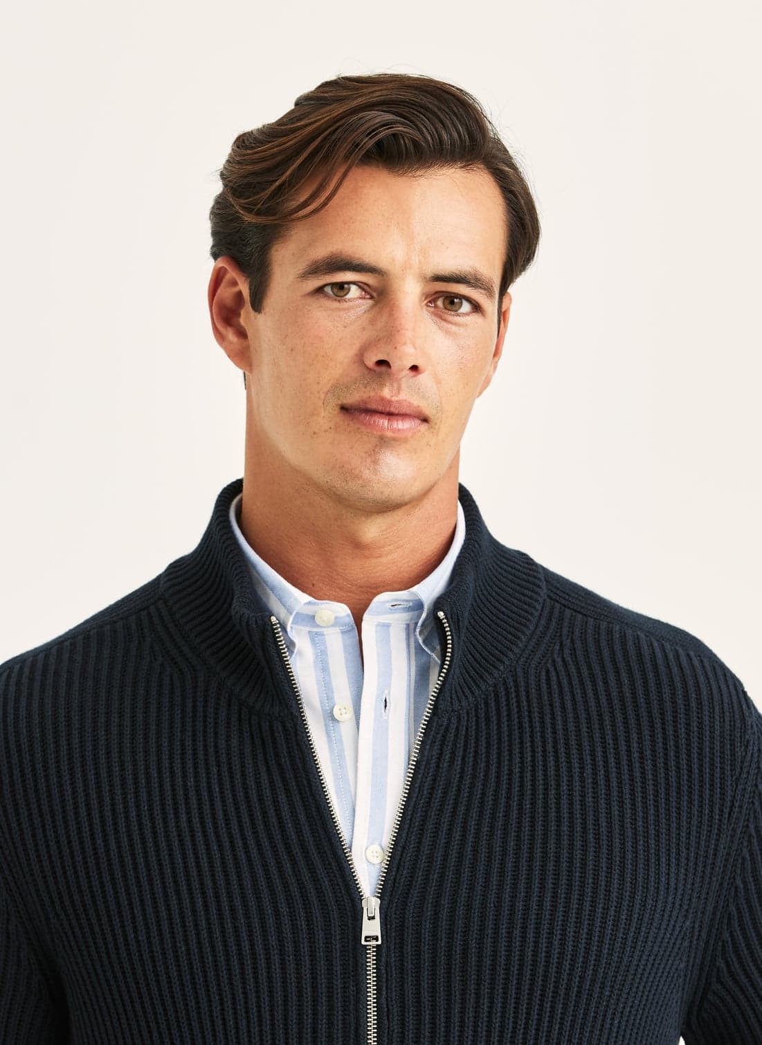 Brenton Zip Cardigan