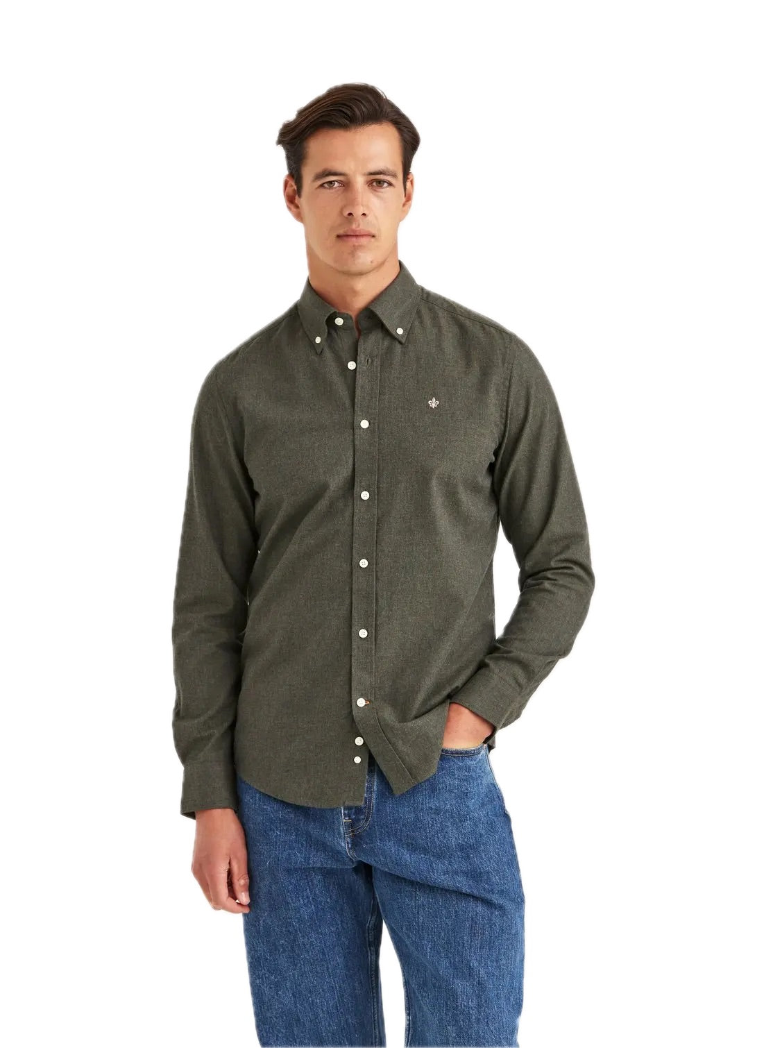 Watts Flannel Shirt-Slim Fit