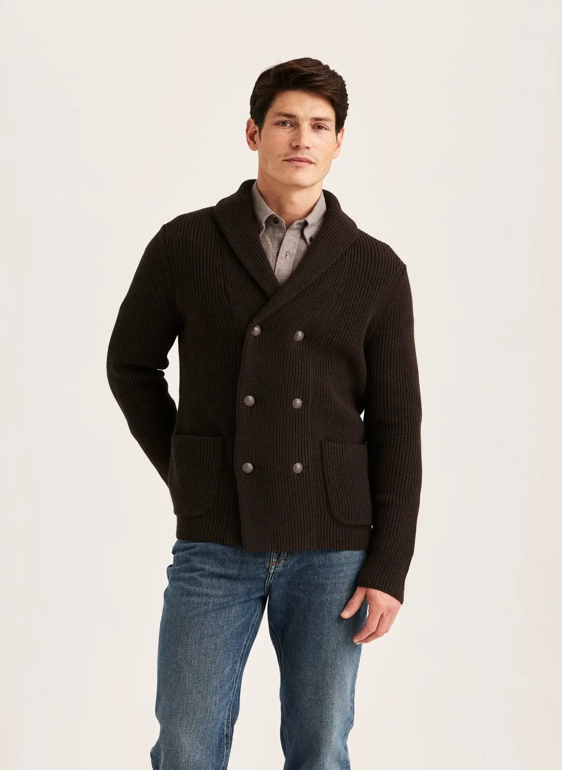 Brayden DB Shawl Cardigan