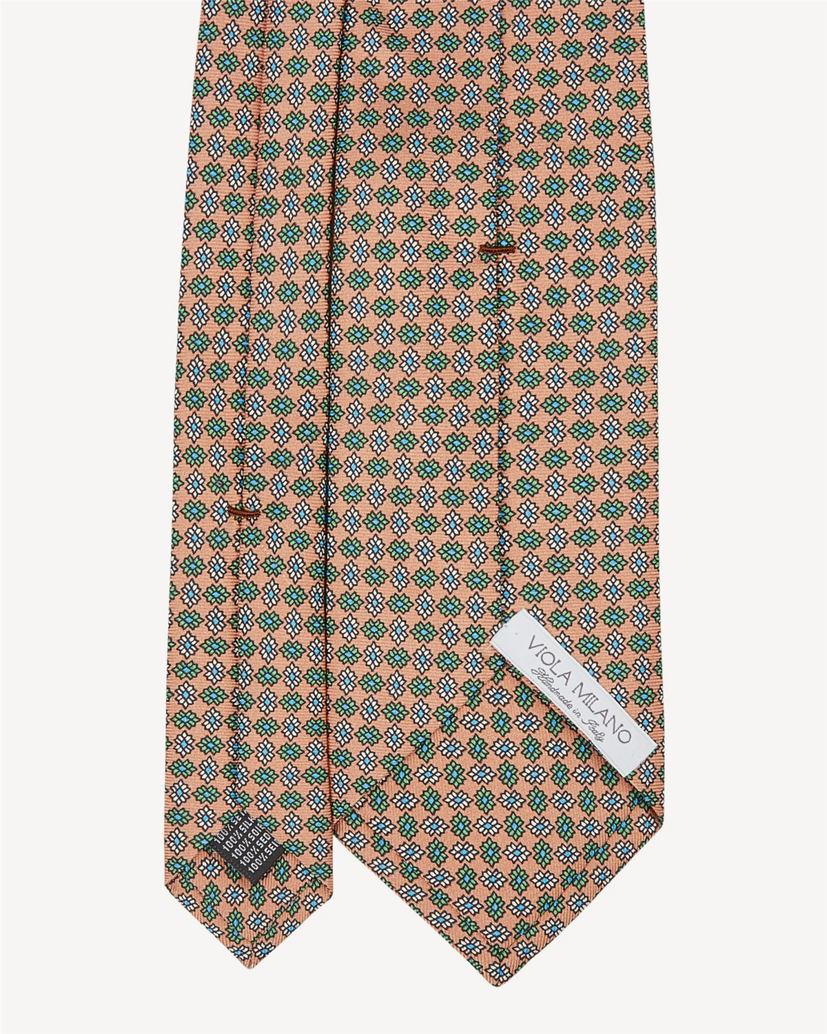 Mystix Floral Selftipped Italian Silk Tie