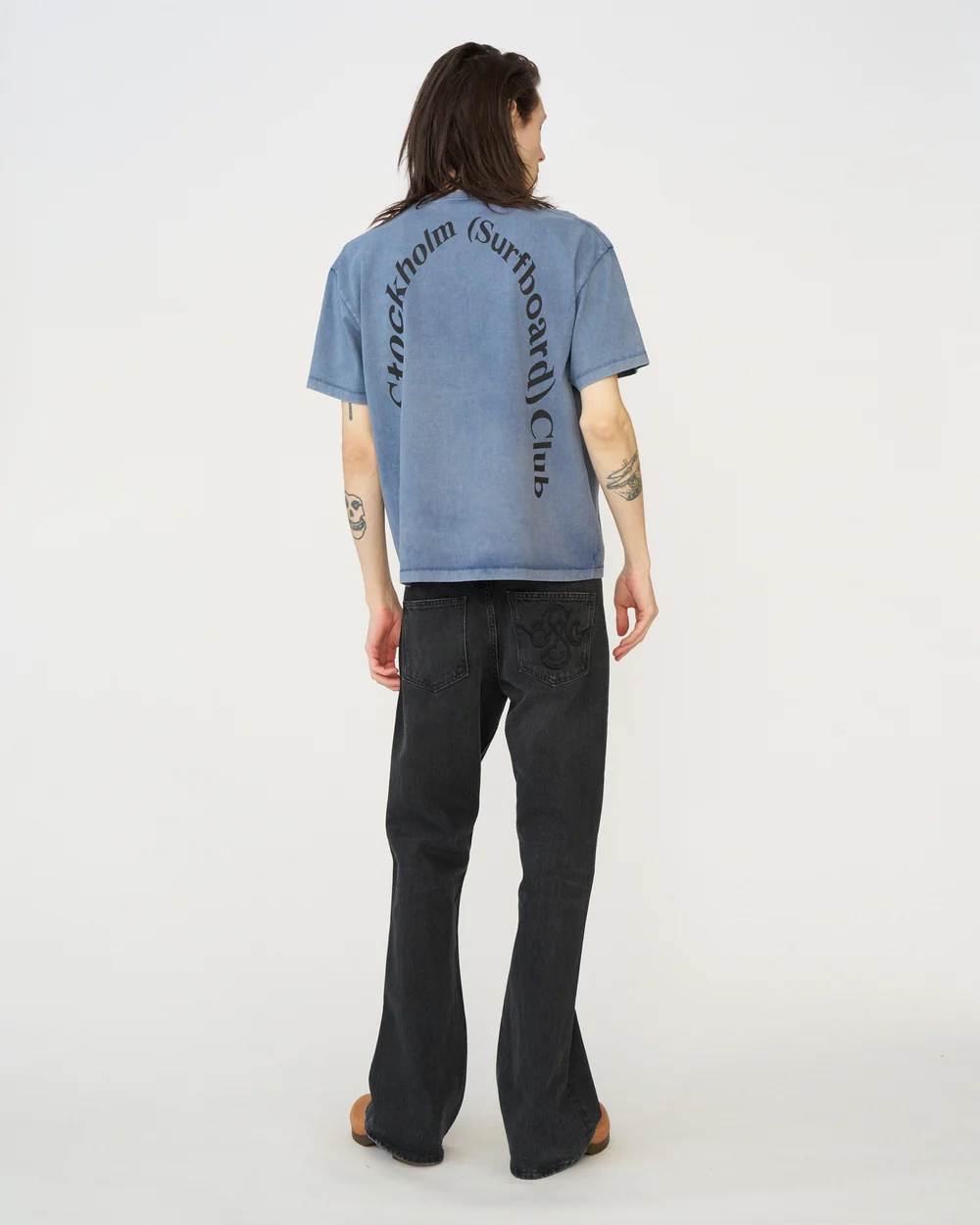 Box Tee Back Logo