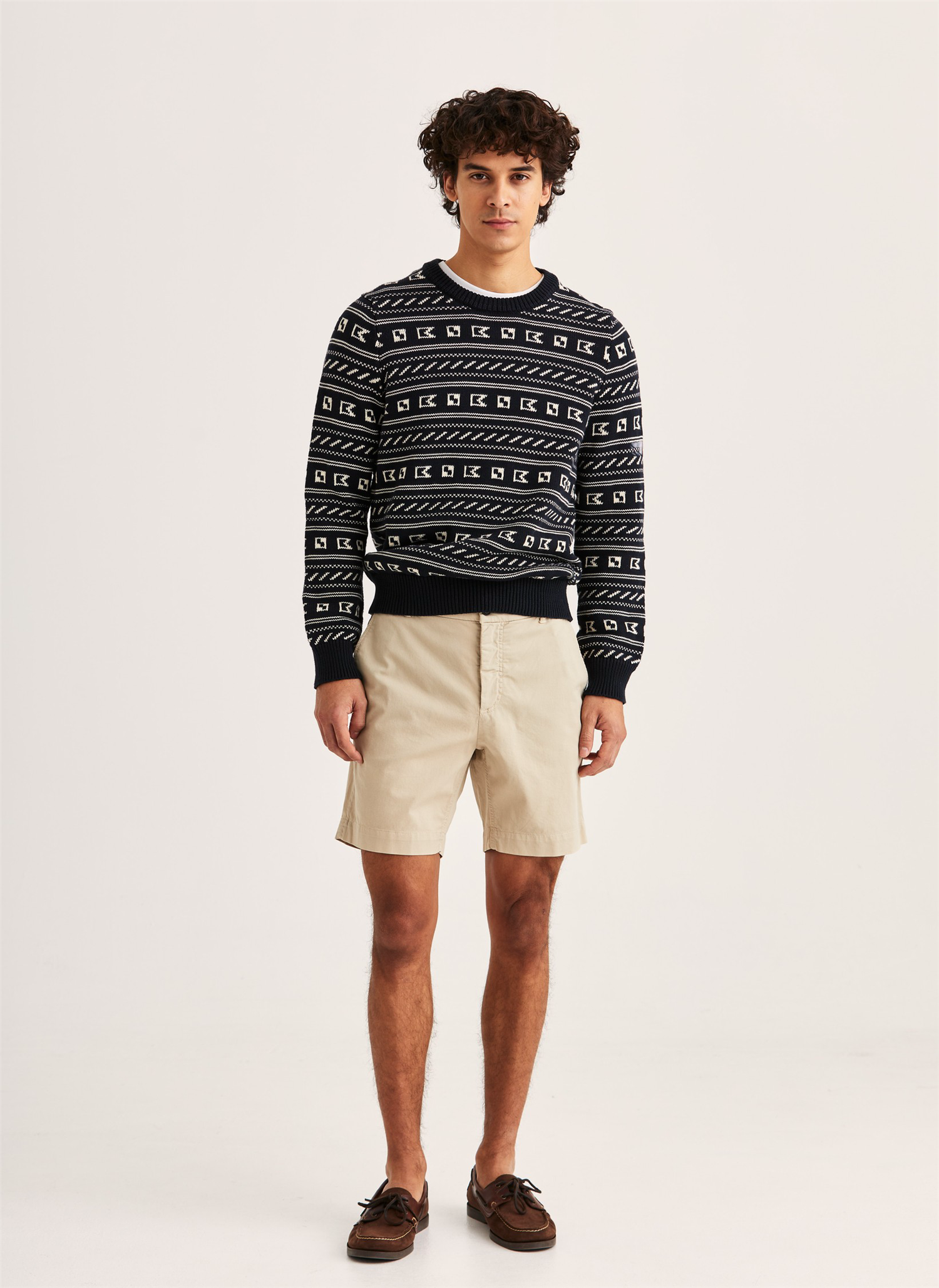 Jeffrey Summer Chino Shorts 7"