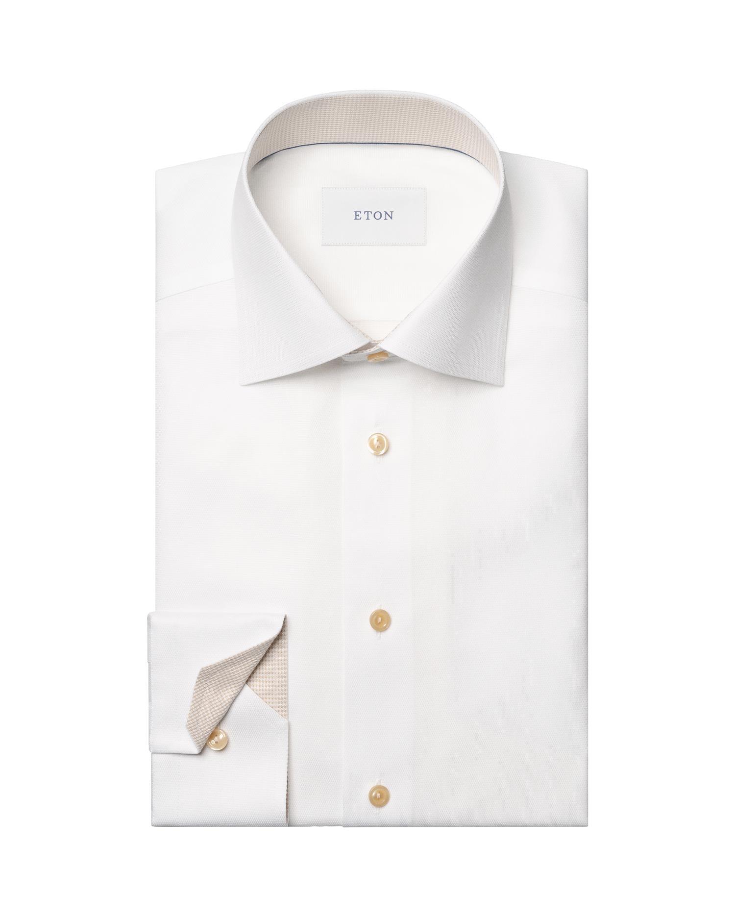 Slim Semi Solid Effect Shirt