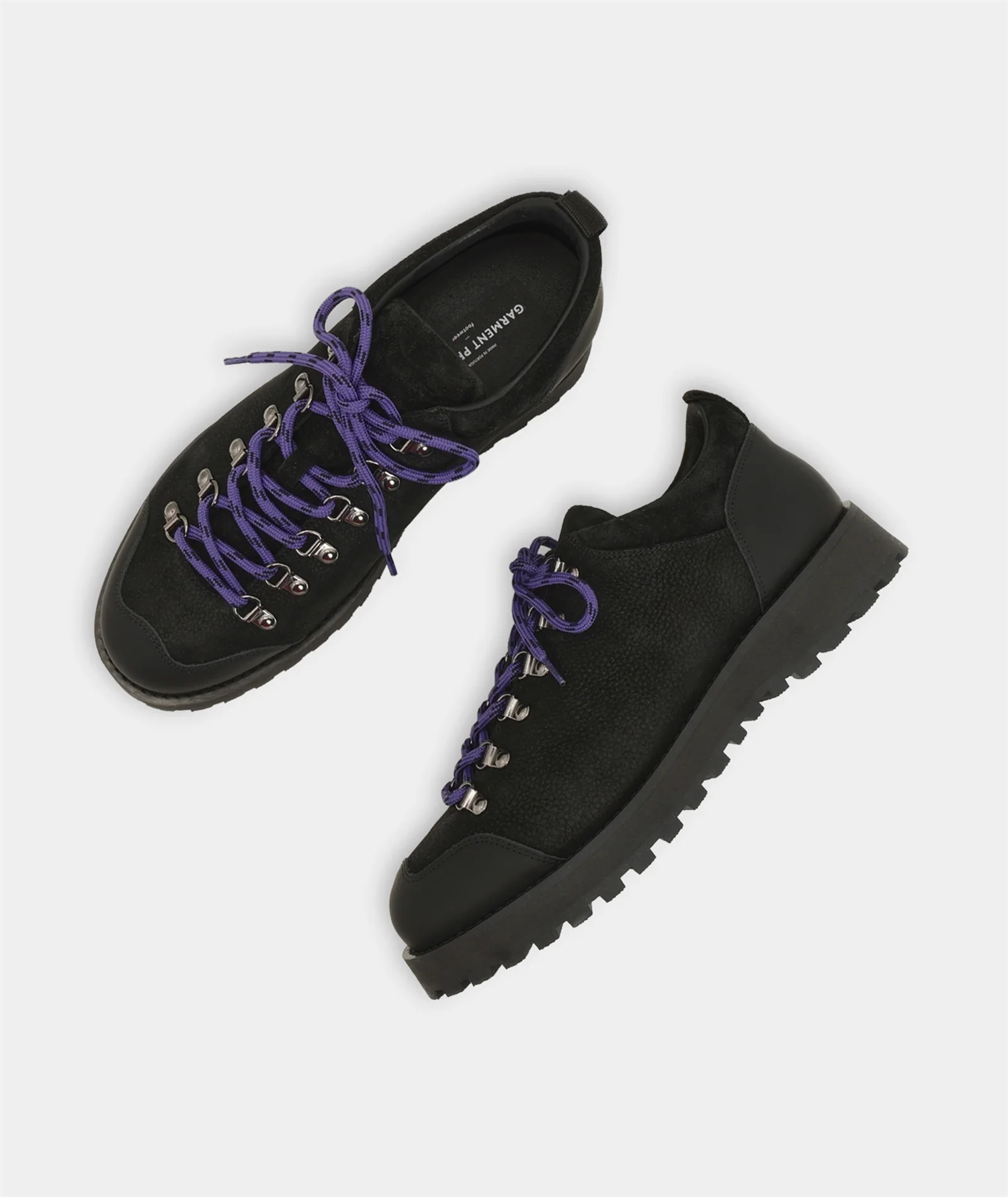 Dune Low - Black Tumbled Nubuck