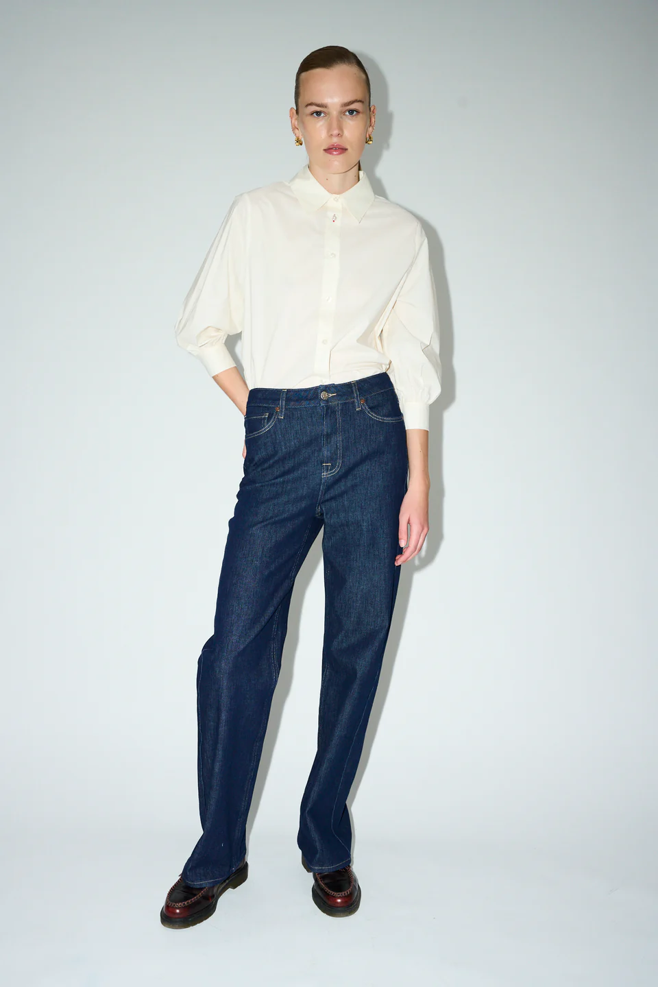 TRW-Brown Jeans Wash Como Rinse