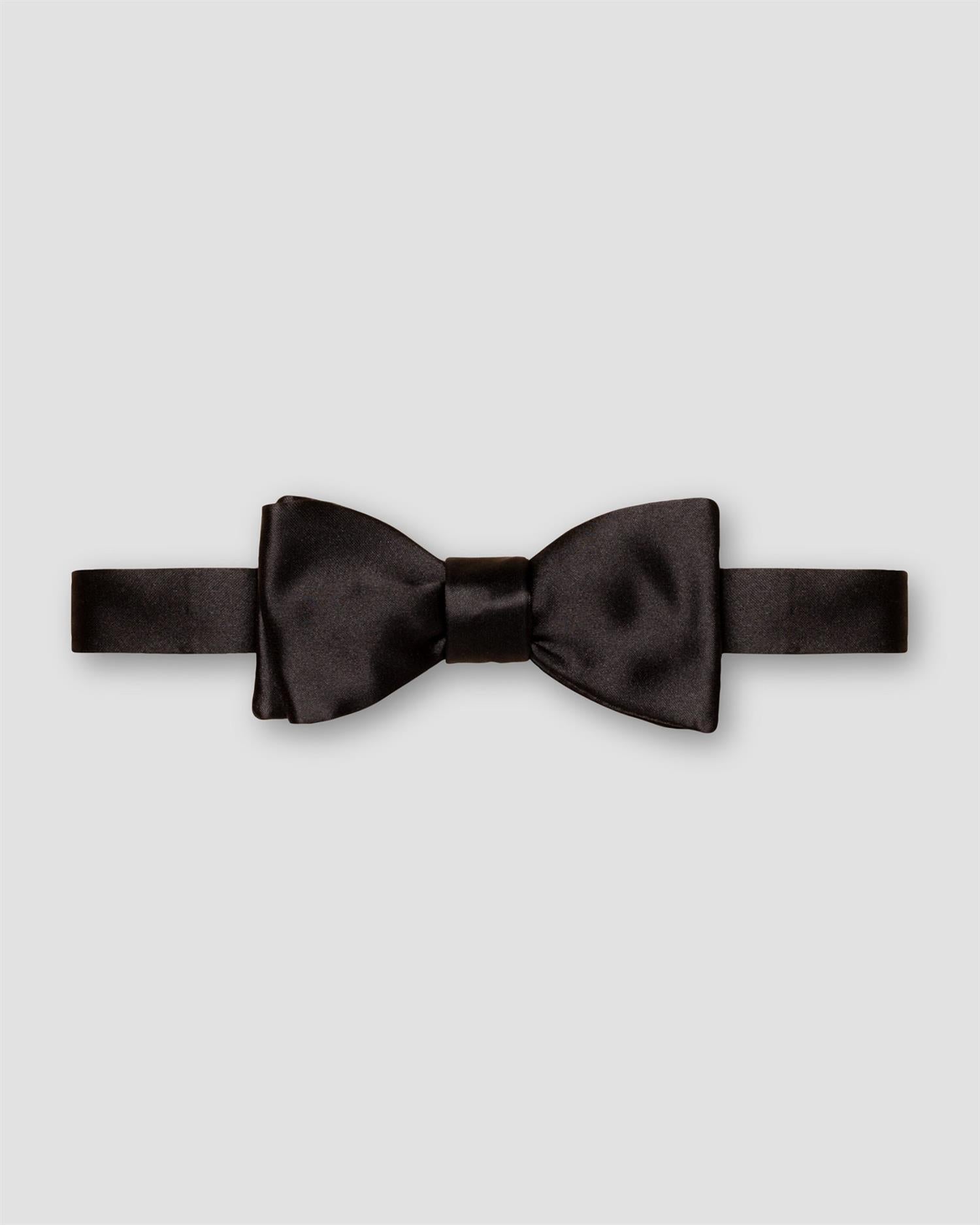 Black Silk Bow Tie