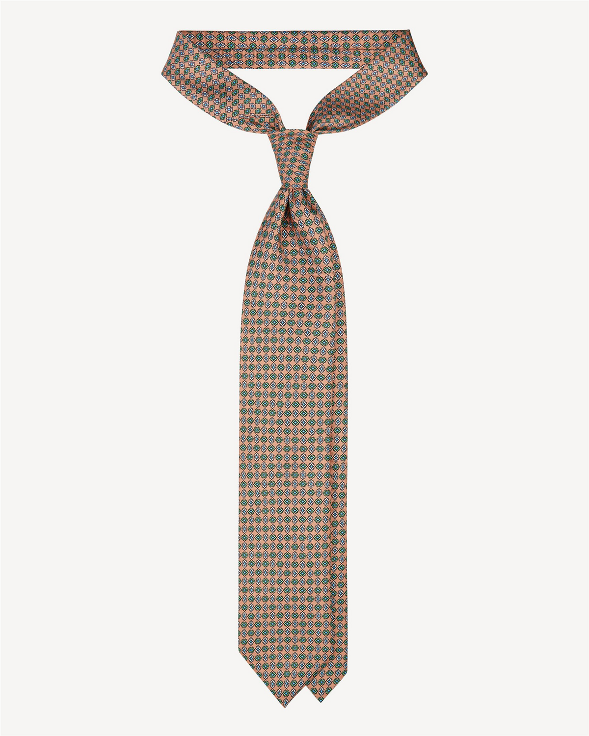 Mystix Floral Selftipped Italian Silk Tie