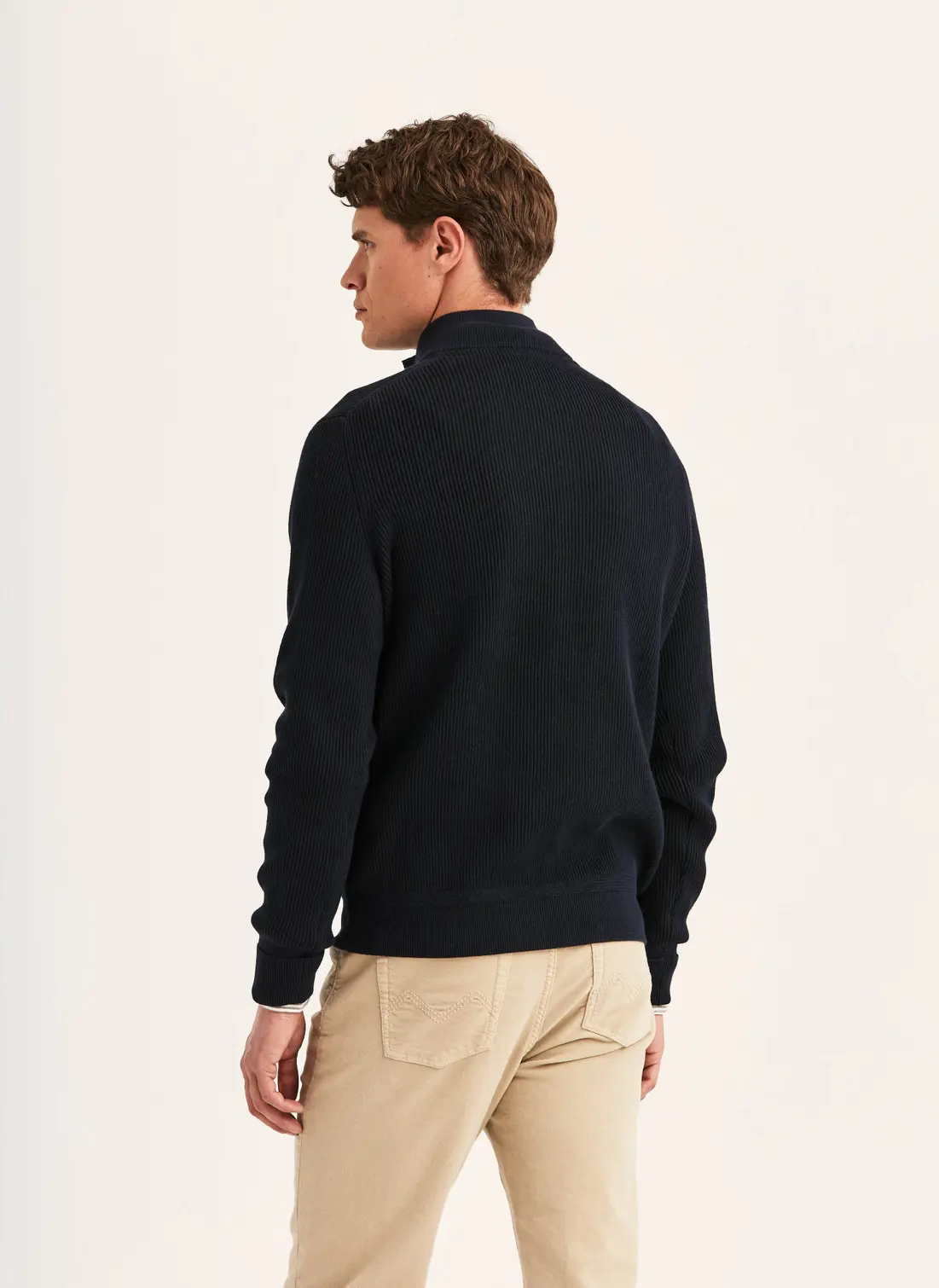 Niall Half Button Sweater