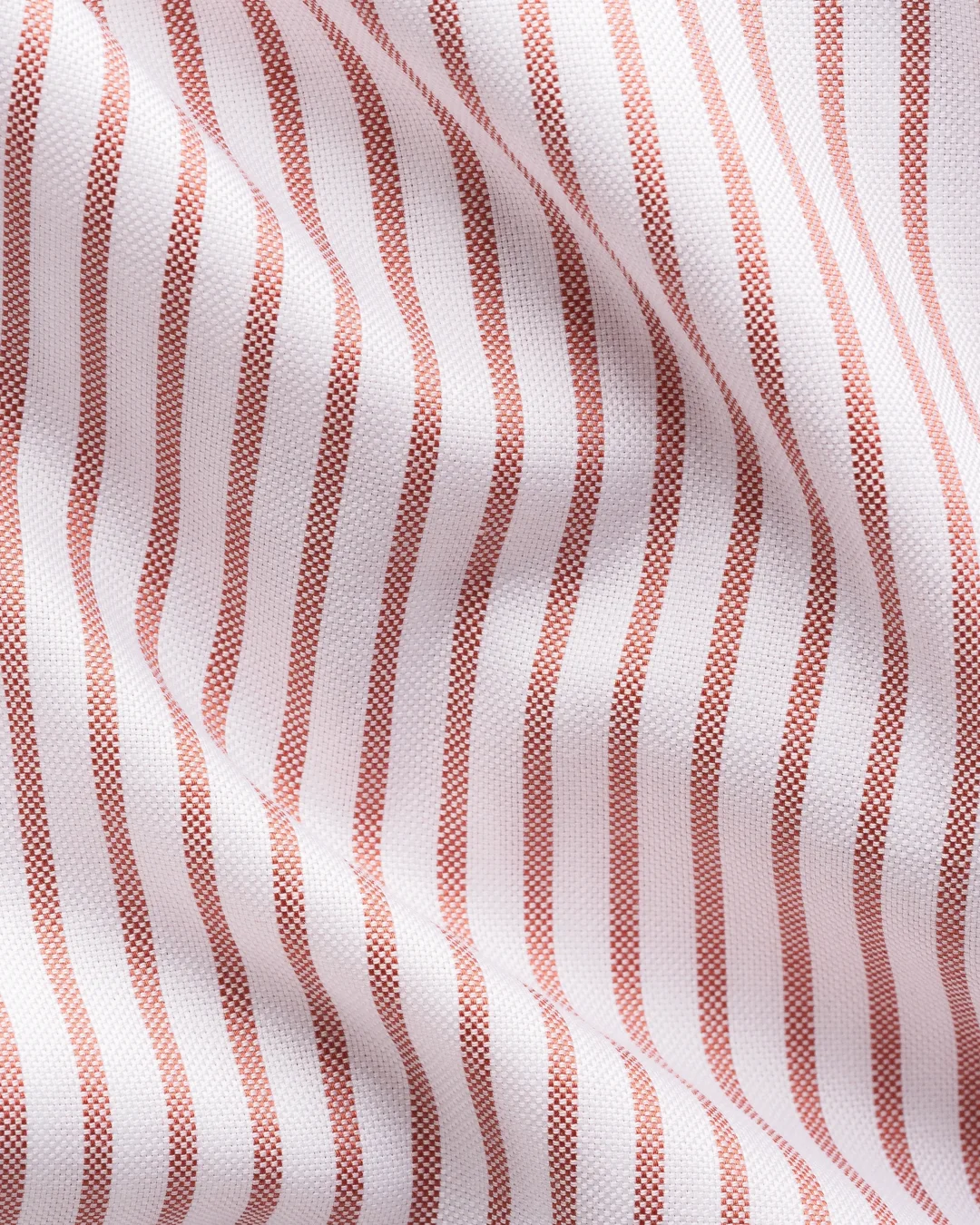 Orange Striped Signature Oxford Shirt