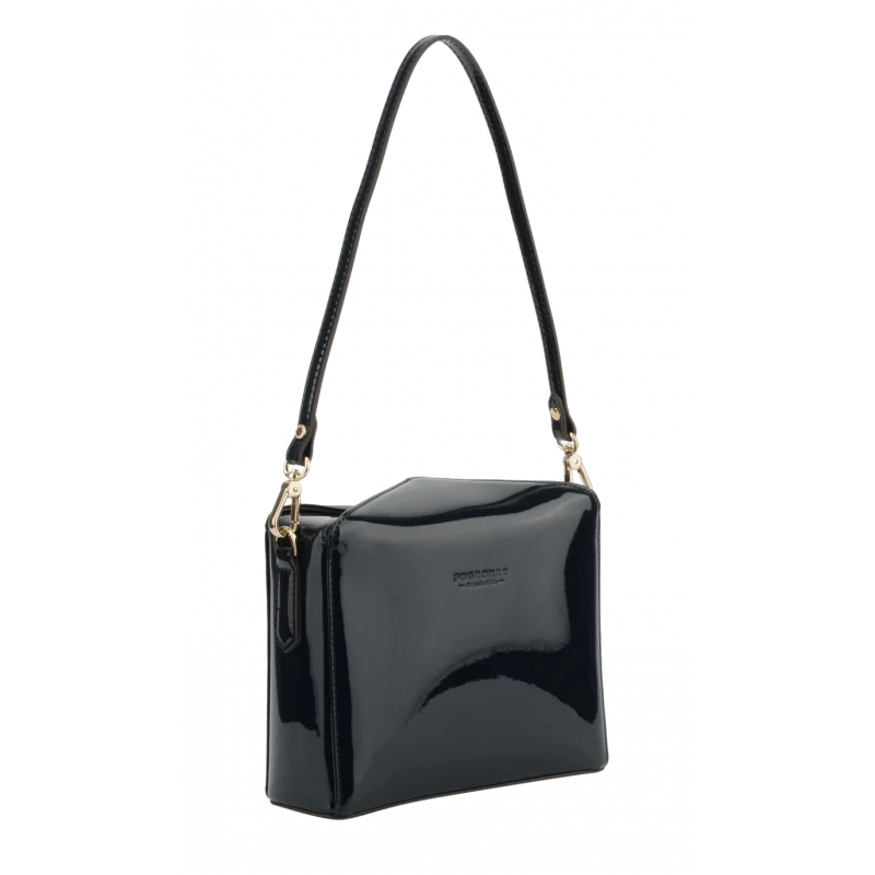 Cassetta Varnish Shoulder Bag