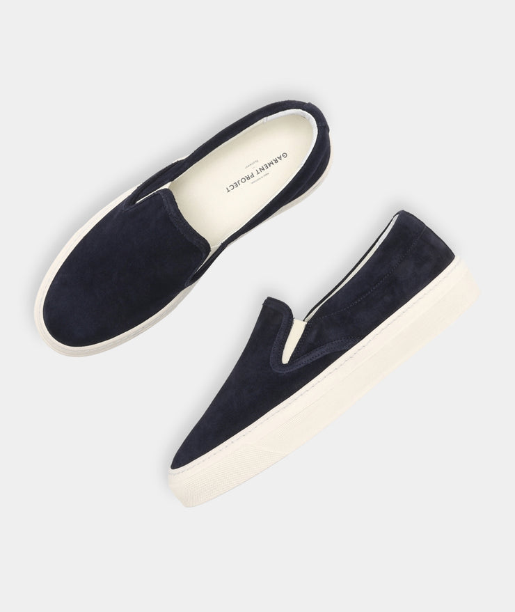 Kit Slip-On - Navy Suede
