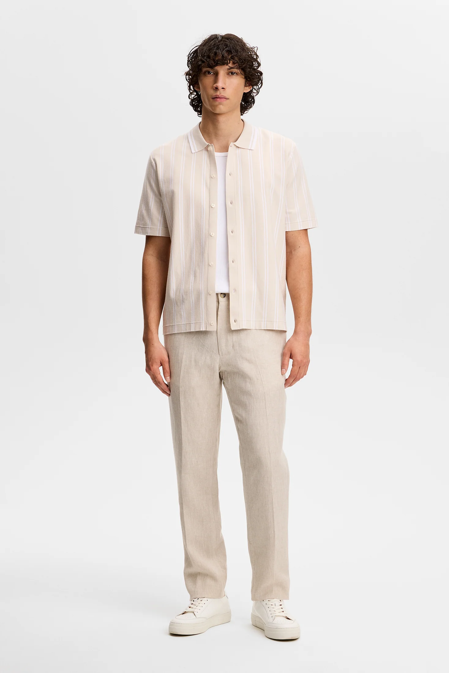 Soren Drape Linen Pants