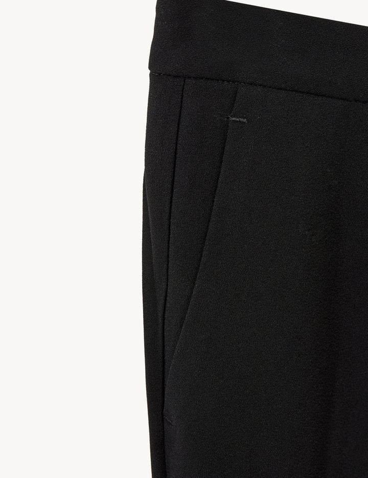 Crepe Wide Pants