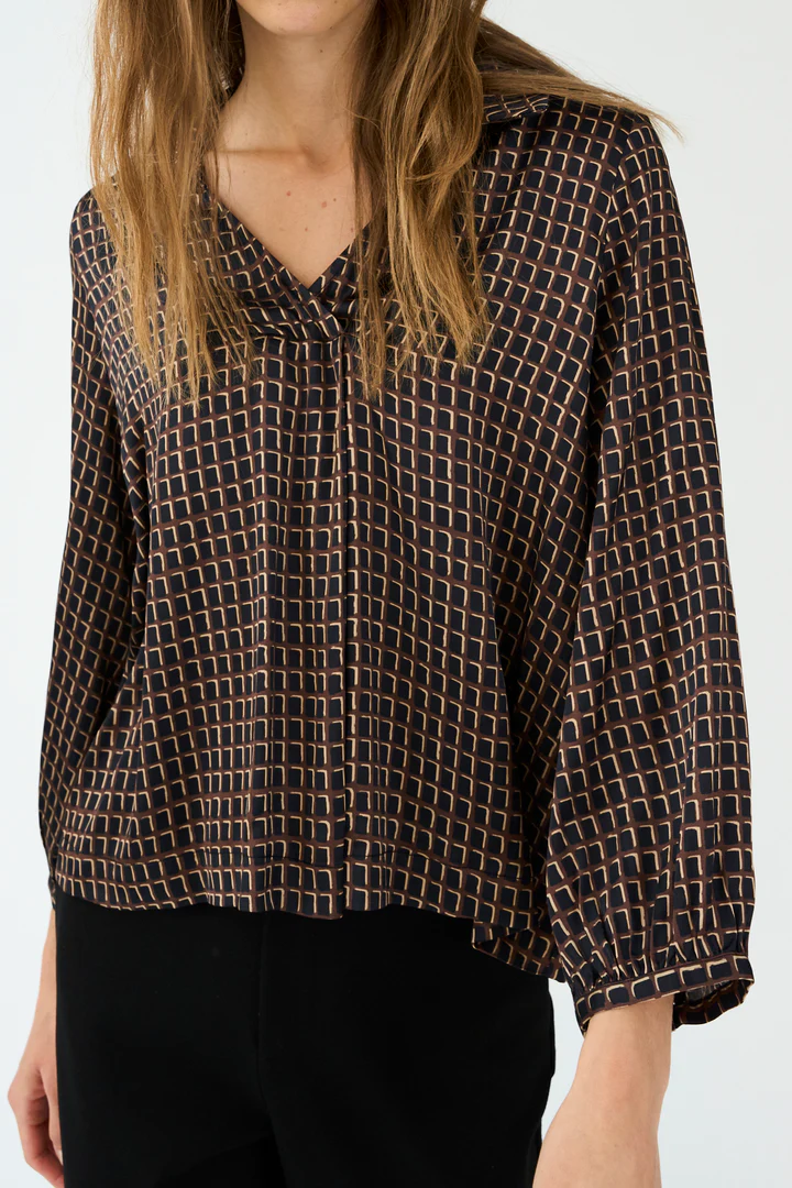 Gaya V–Neck Blouse