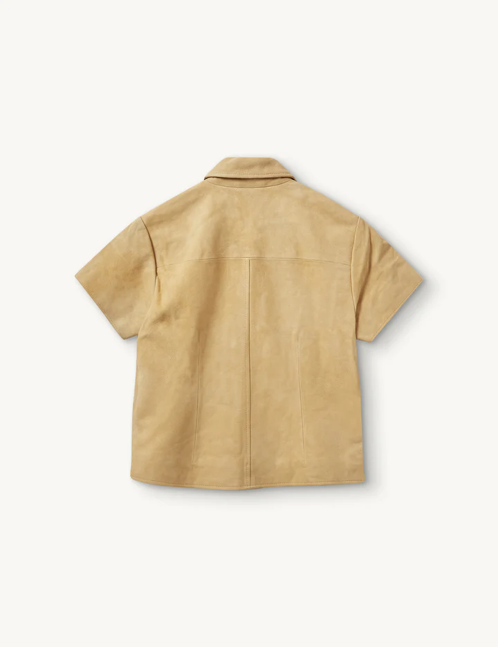 Suede Camp Shirt