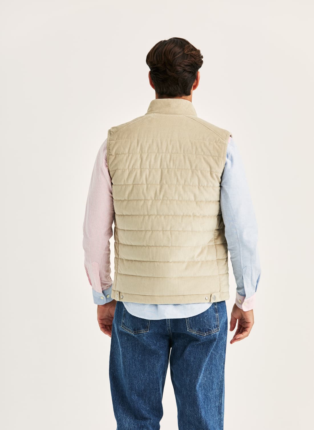 Ted Quilted Cord Vest