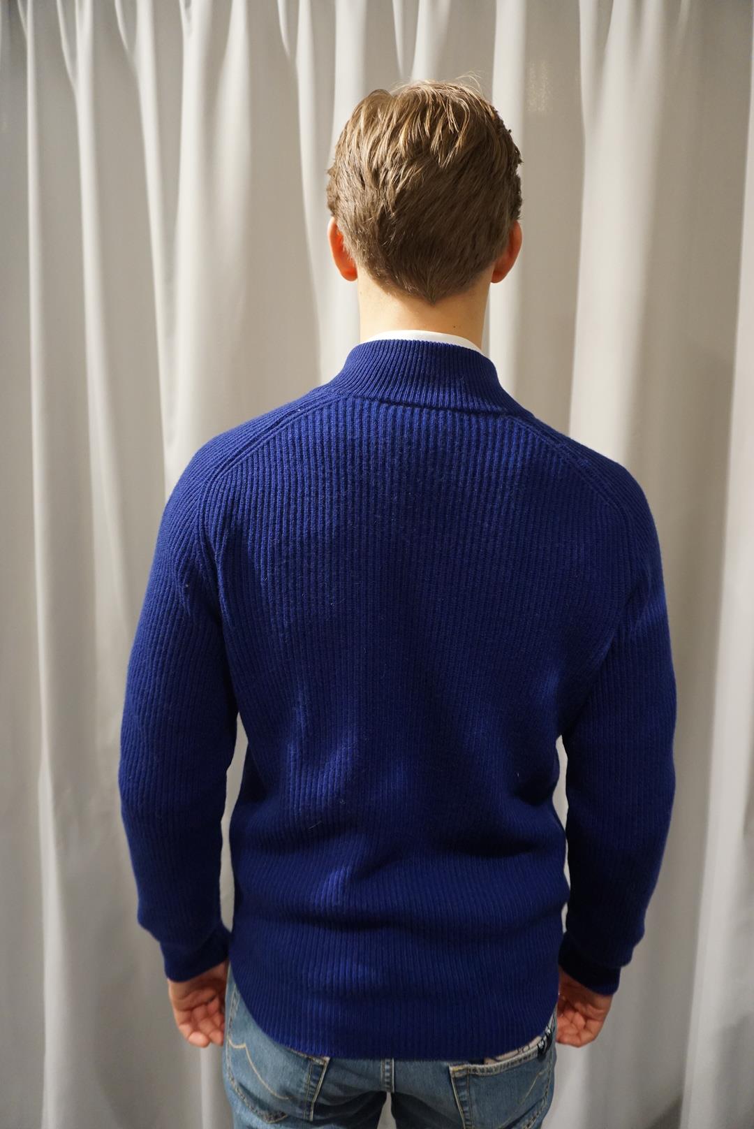 GIUBBINO M/L ZIP 100% KASHMIR