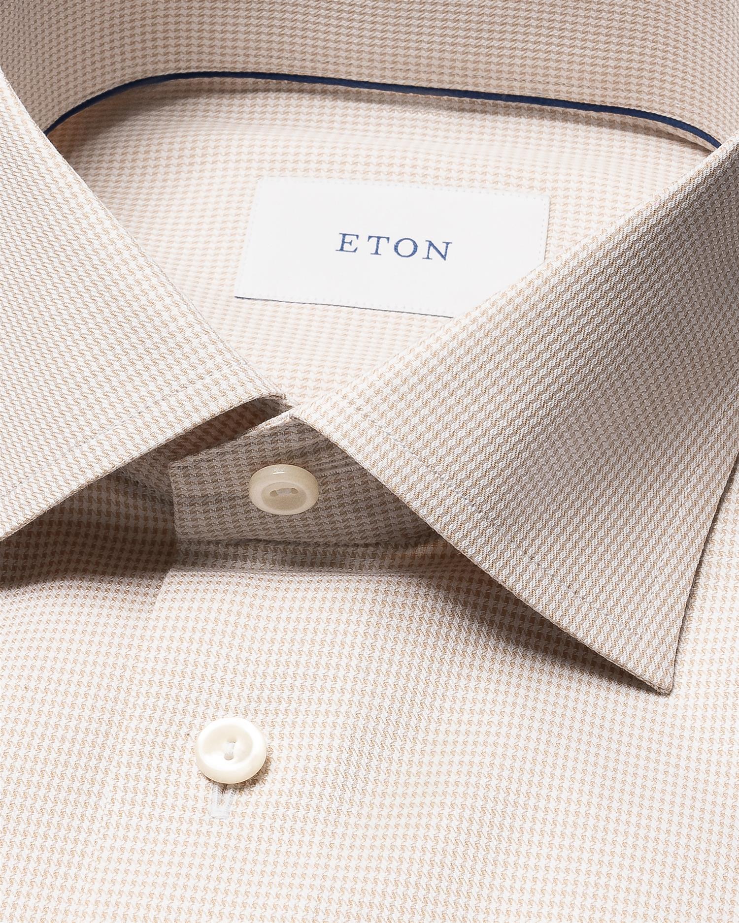 Slim Houndstooth Signature Twill Shirt