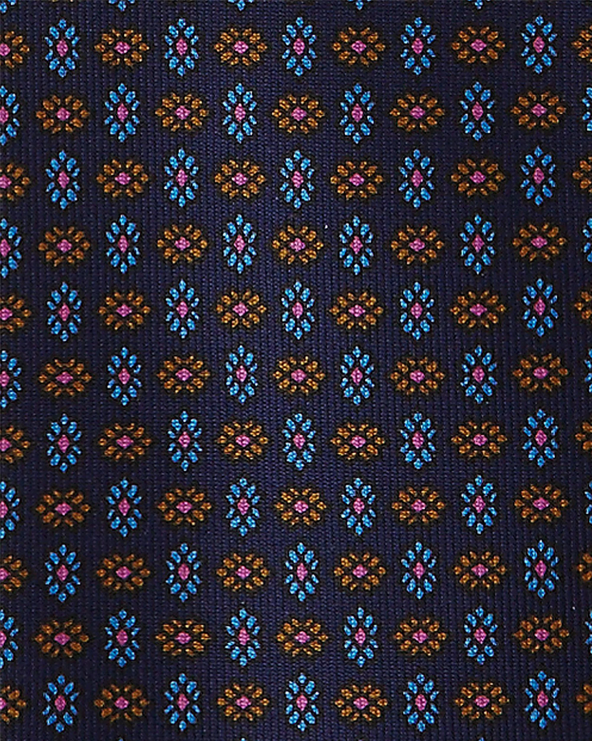 Mystix Floral Selftipped Italian Silk Tie