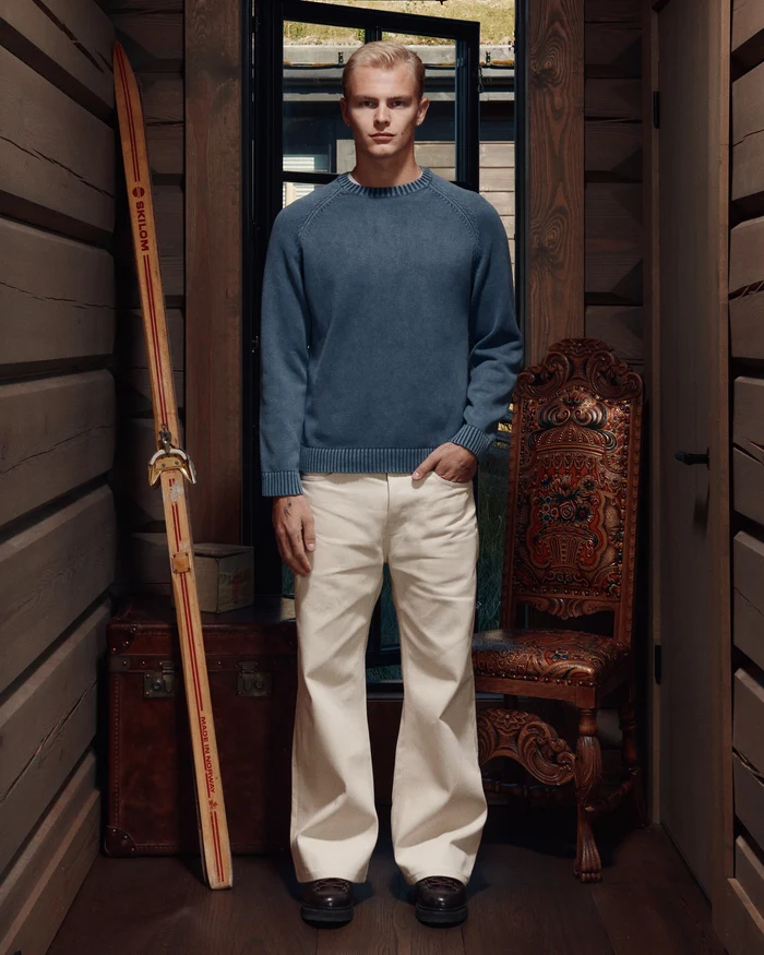COTTON KNIT NAVY