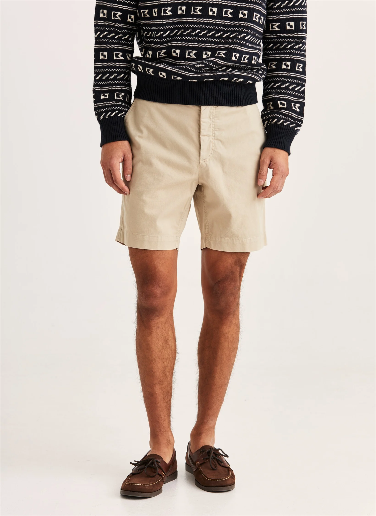 Jeffrey Summer Chino Shorts 7"