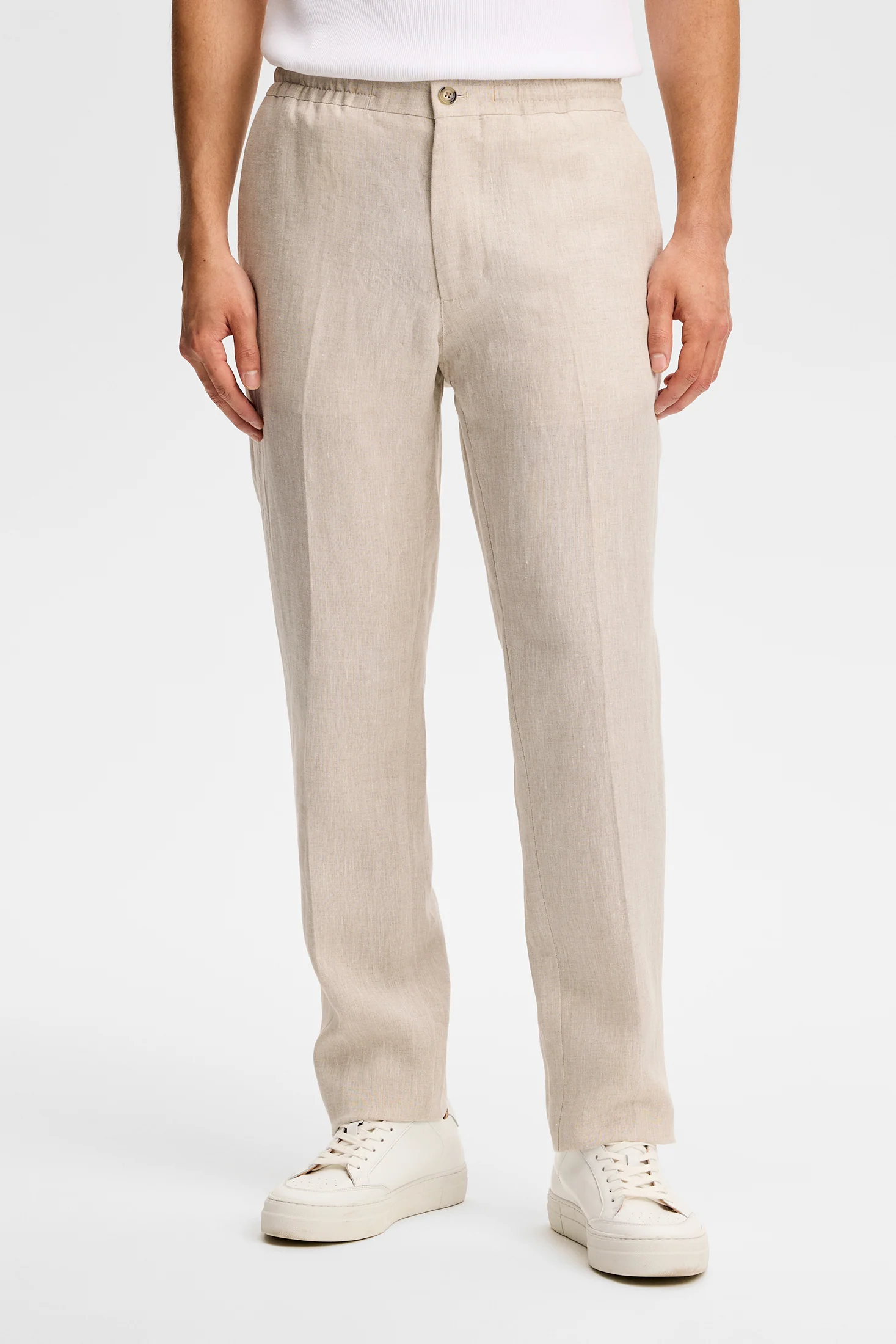 Soren Drape Linen Pants