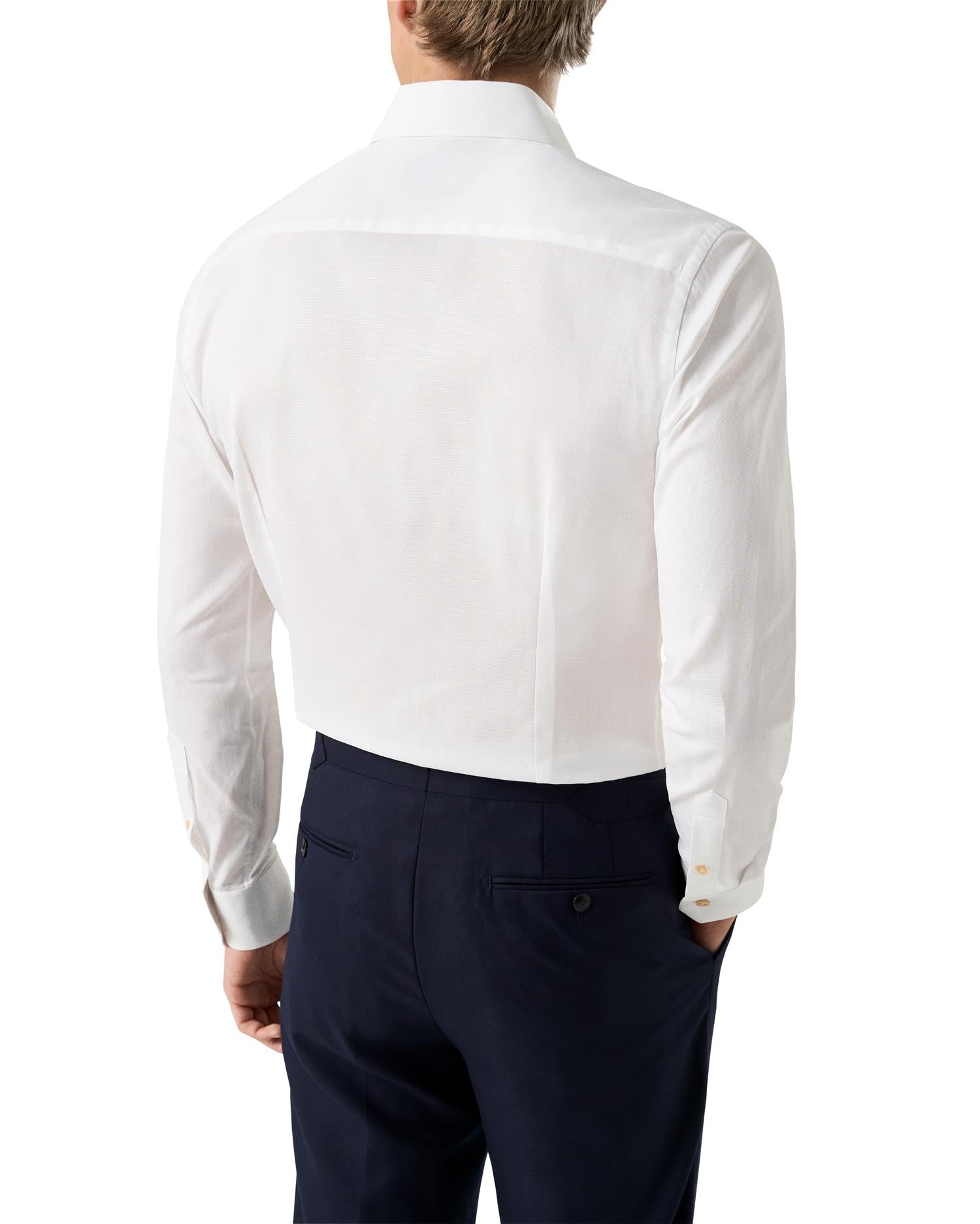 Slim Semi Solid Effect Shirt