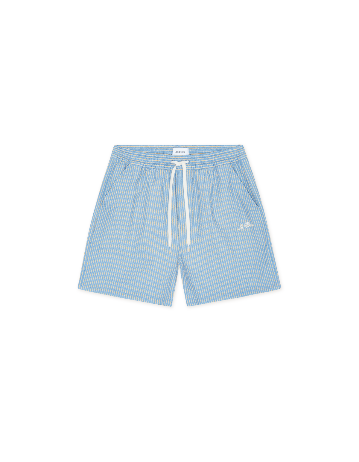 Stan Stripe Seersucker Swim Shorts