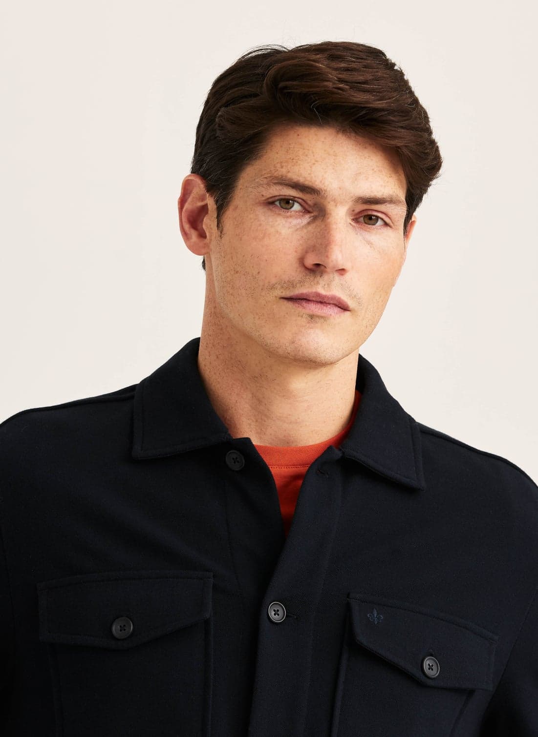 Andrew Piqué Jersey Overshirt