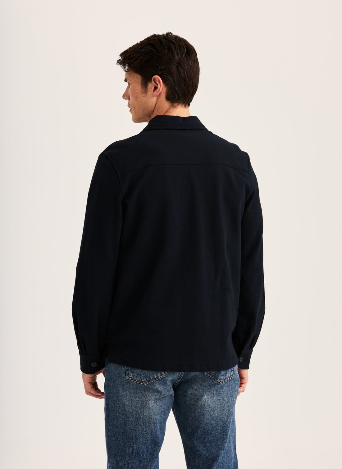 Andrew Piqué Jersey Overshirt