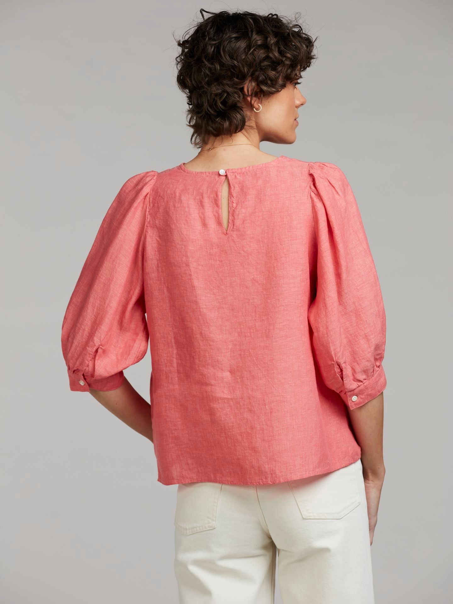 Carmen Blouse, Puff Sleeve