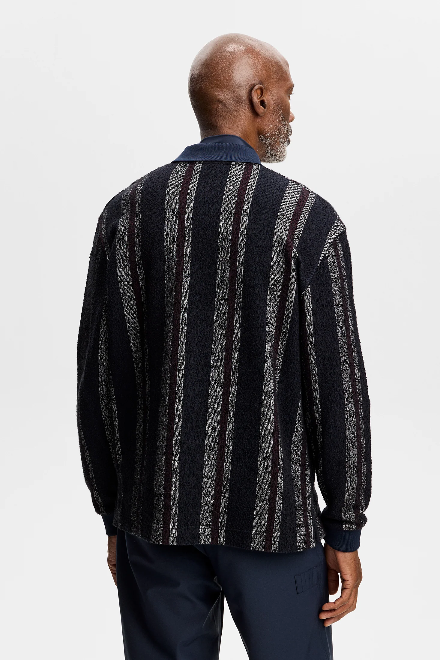 Bergman Jacquard Oversize Polo