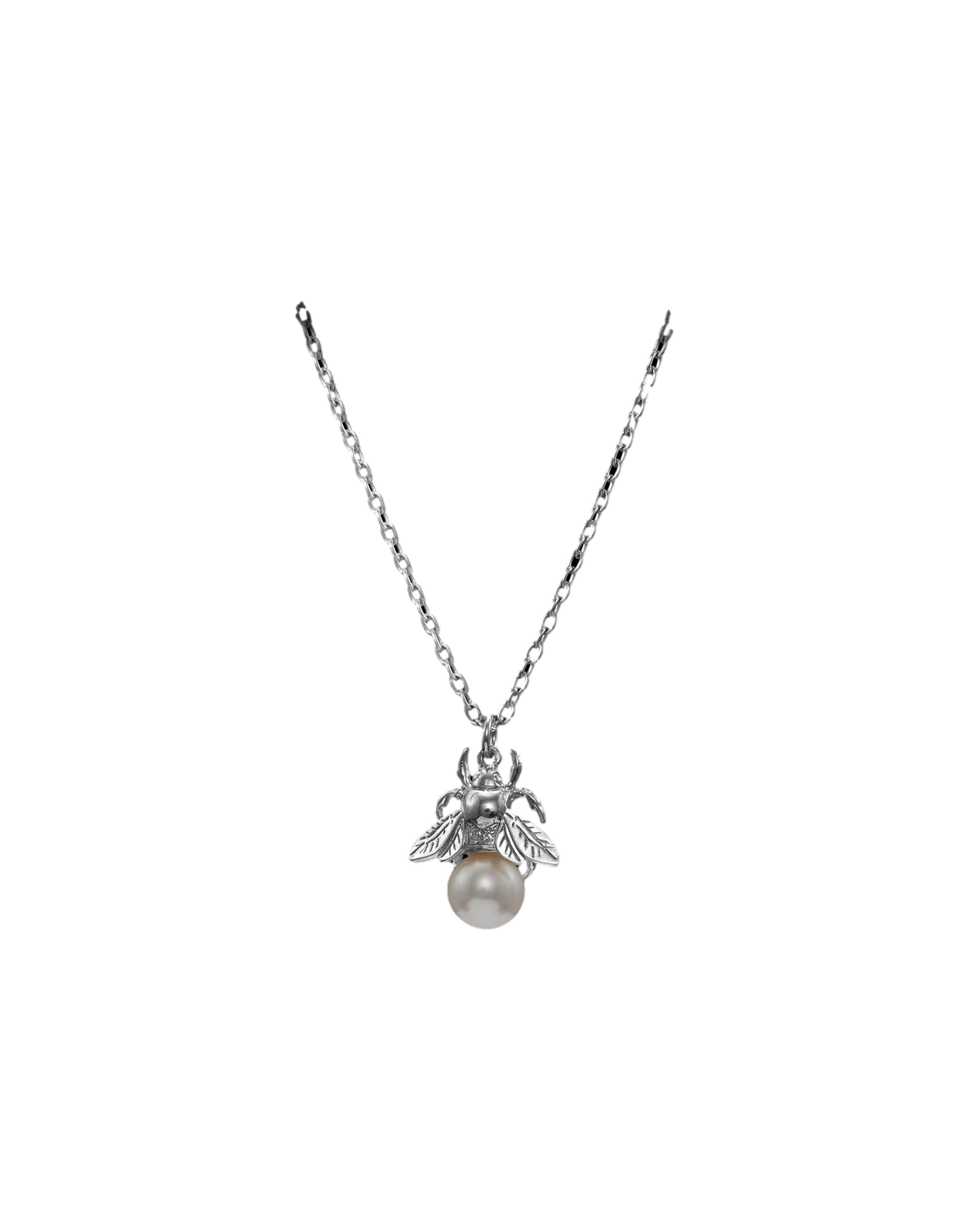 Bumblebee Pearl Necklace