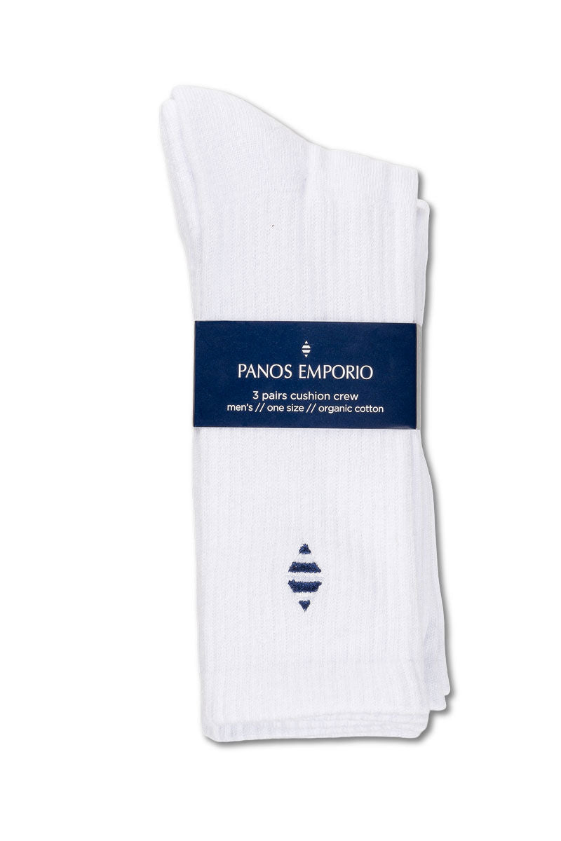 3pk Panos Organic Cotton Tennis