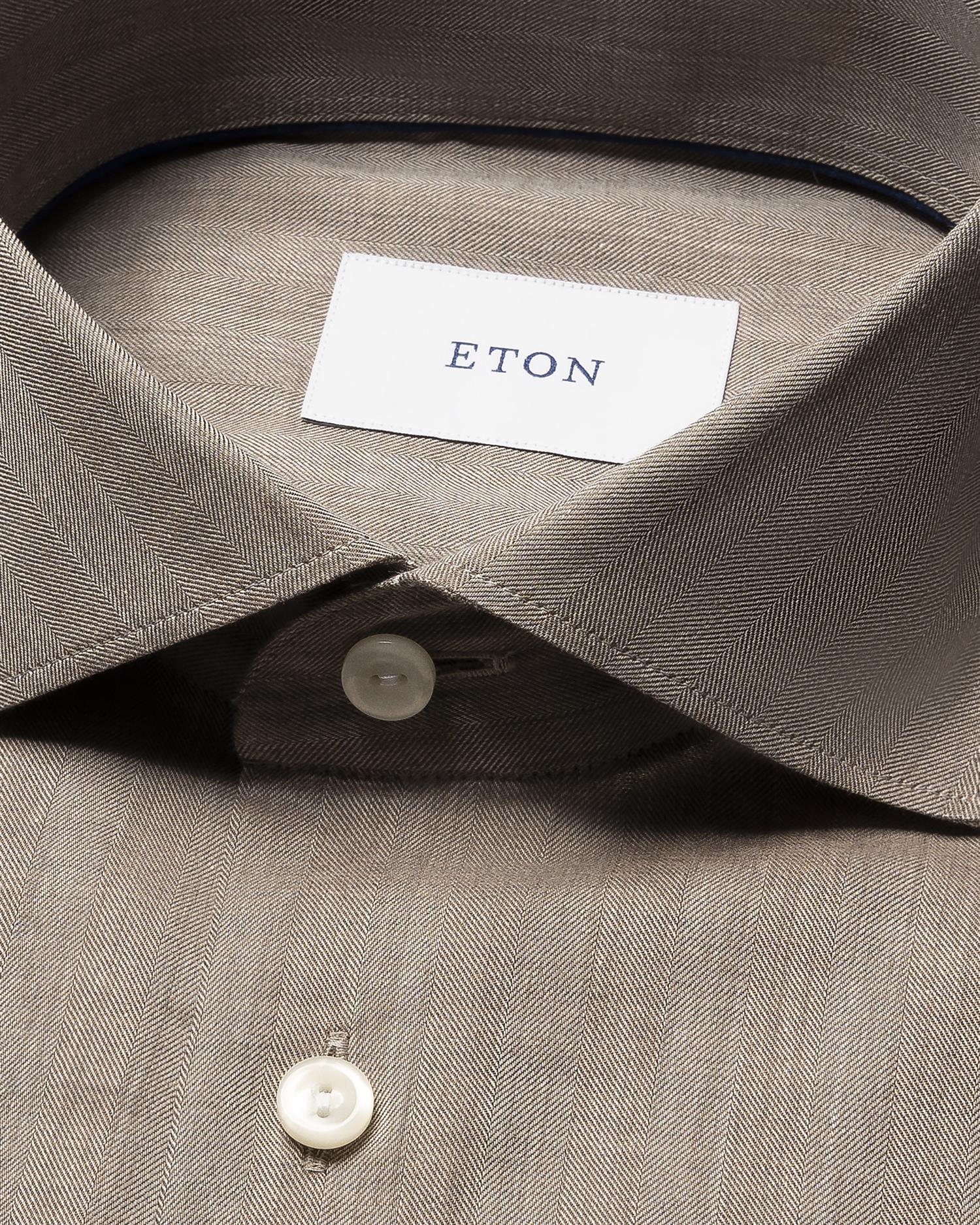 Slim Fit Solid Signature Flannel Shirt