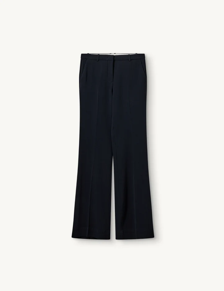 Crepe Wide Pants