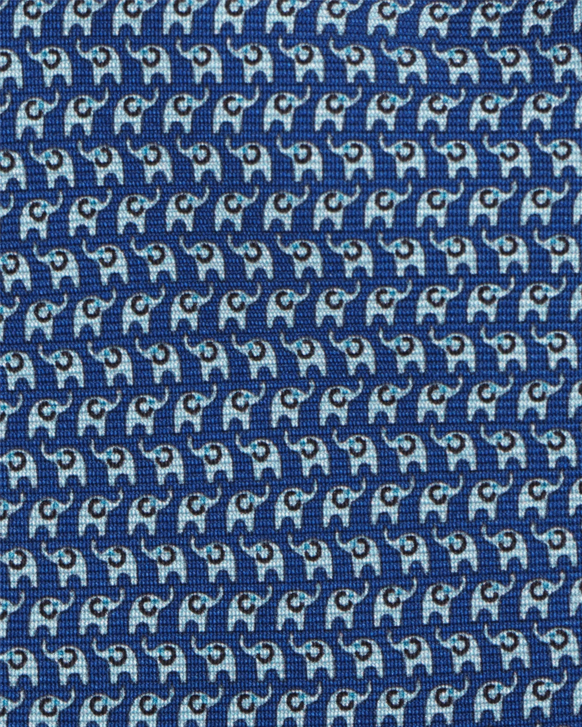 Animal Printed Selftipped Silk Tie