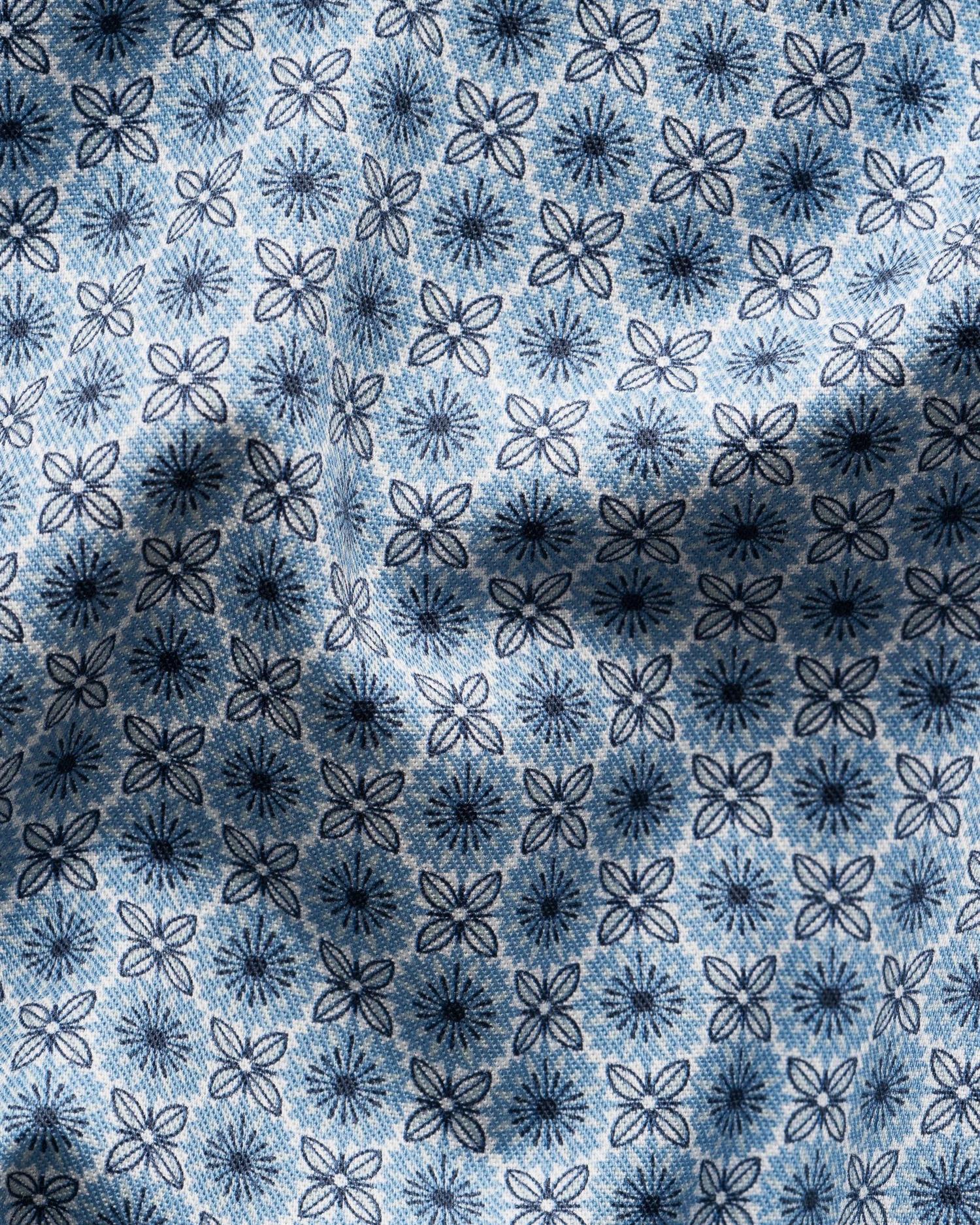 Contemporary Fit Micro Floral Print Shirt