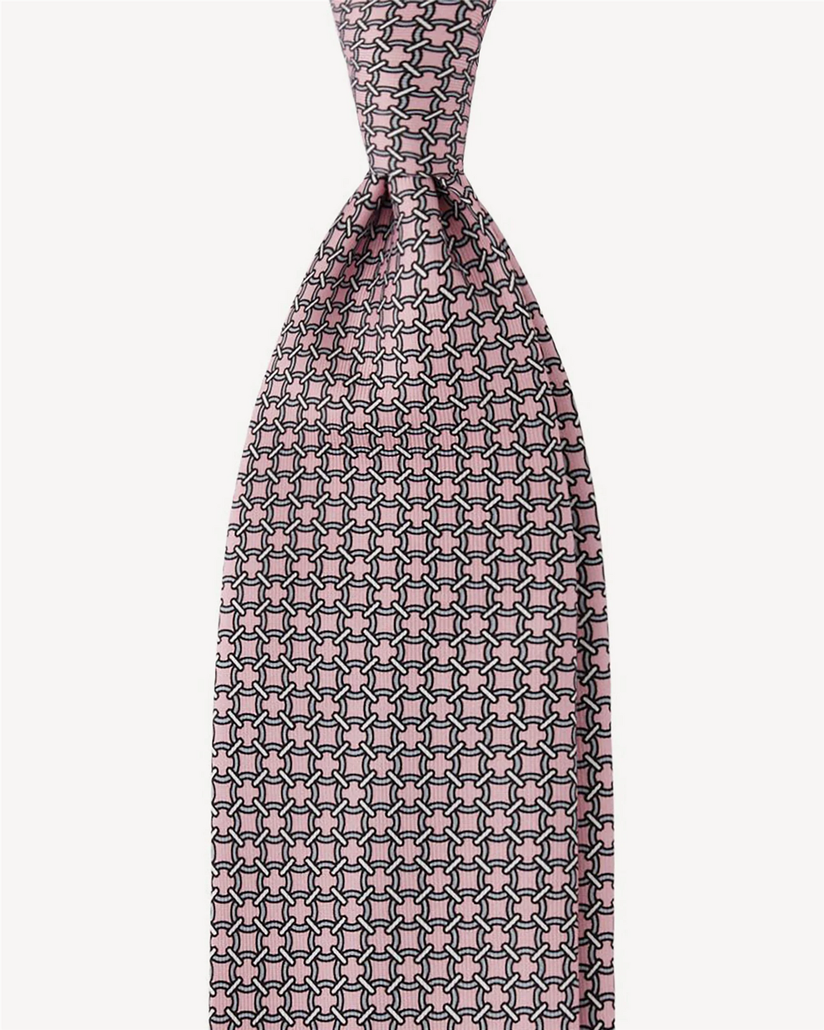 Artisan Chain Selftipped Silk Tie
