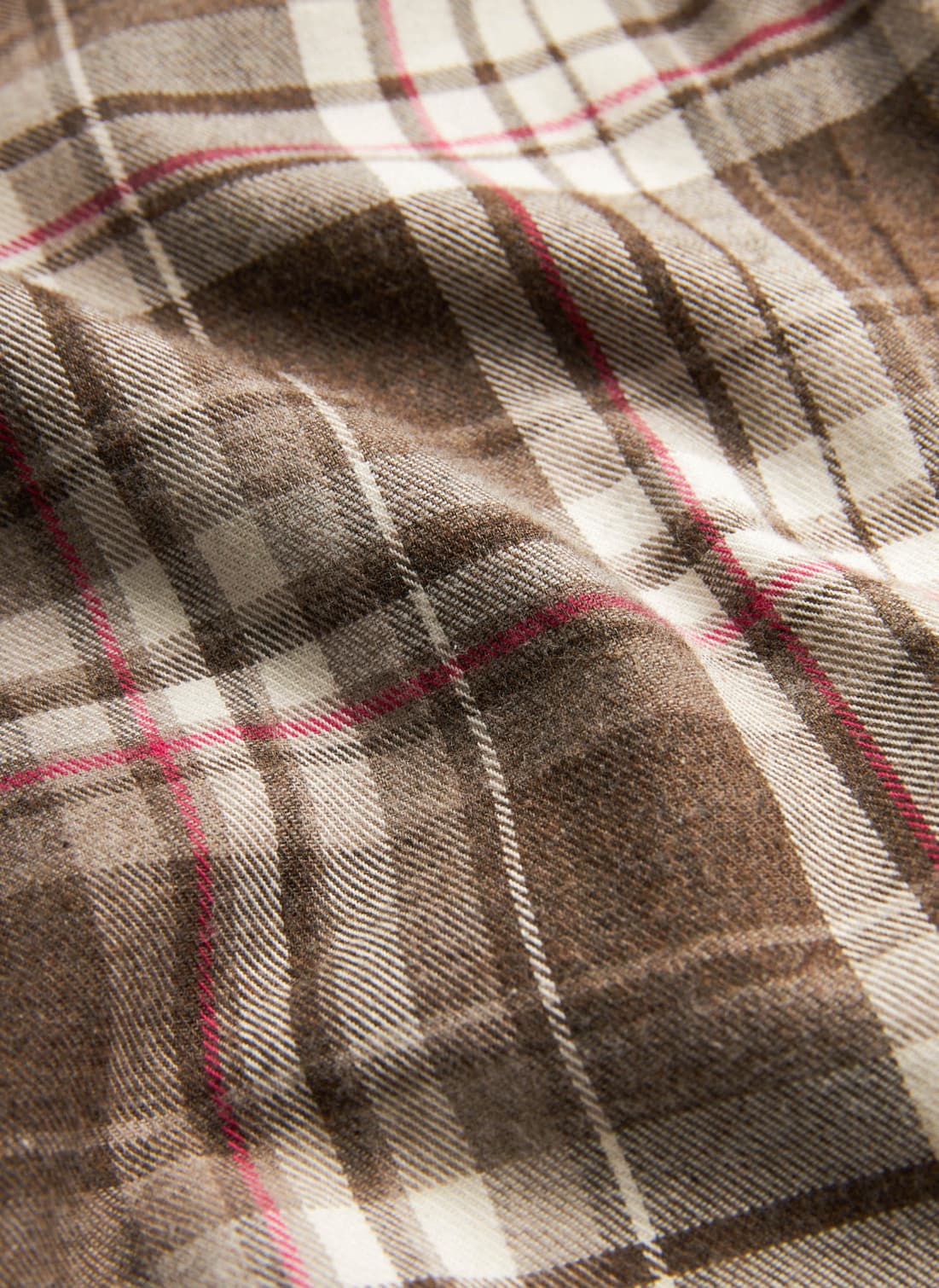 Happy Flannel Check Shirt-Classic Fit