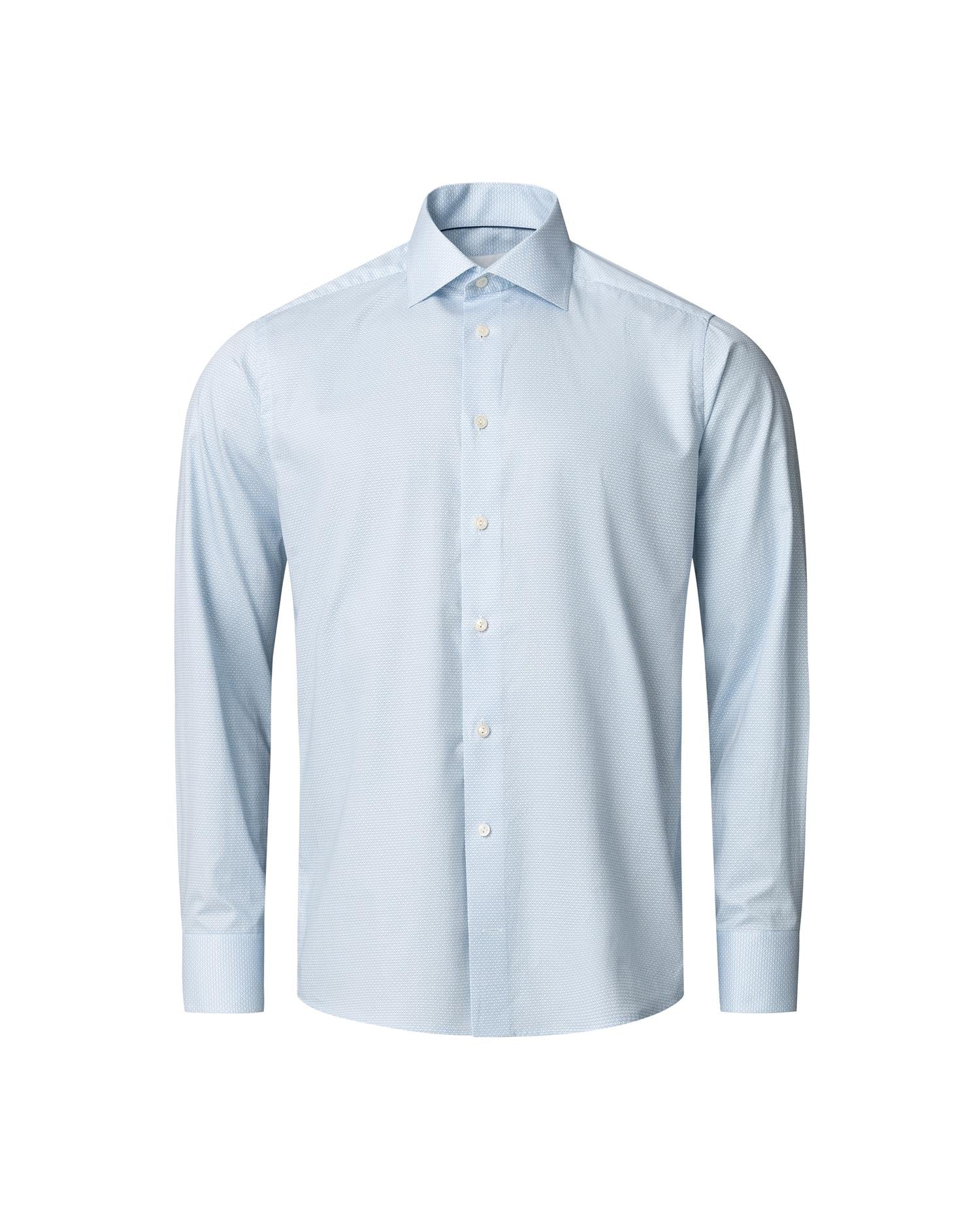Slim Geometric Signature Twill Shirt