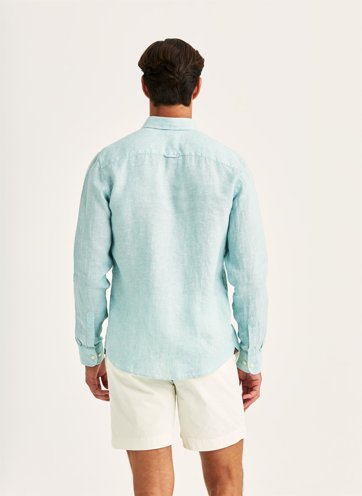 Douglas Linen Shirt-Classic Fit