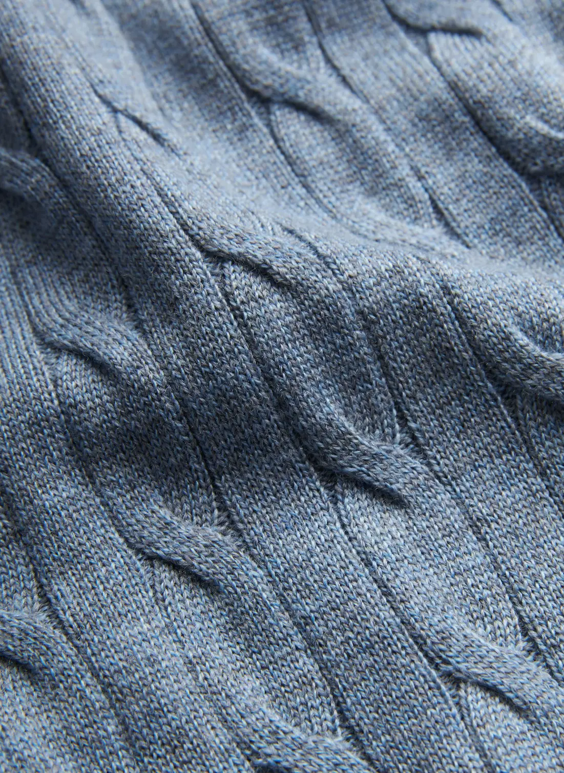 Merino Cable Zip Cardigan