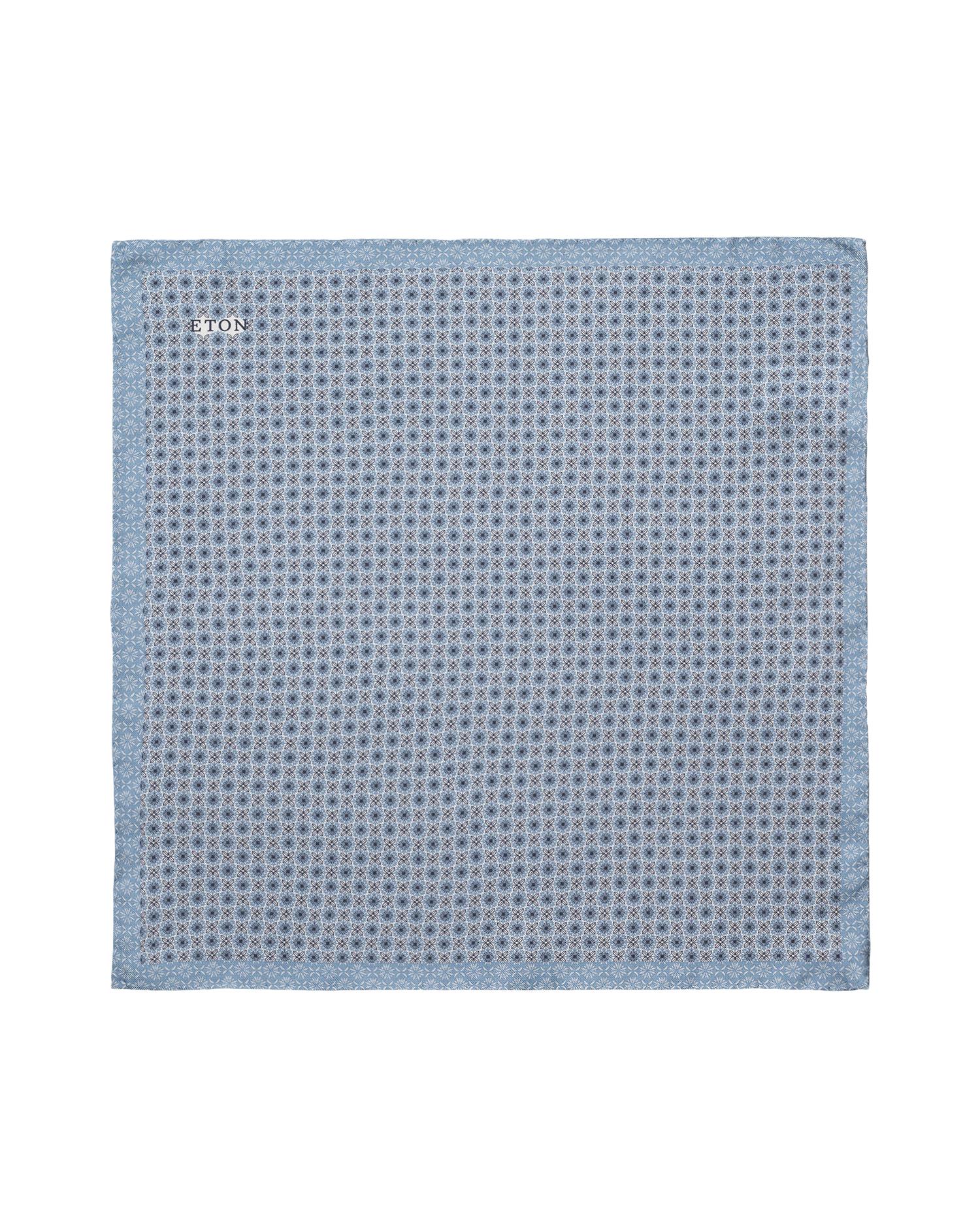 Geometric Silk Pocket Square