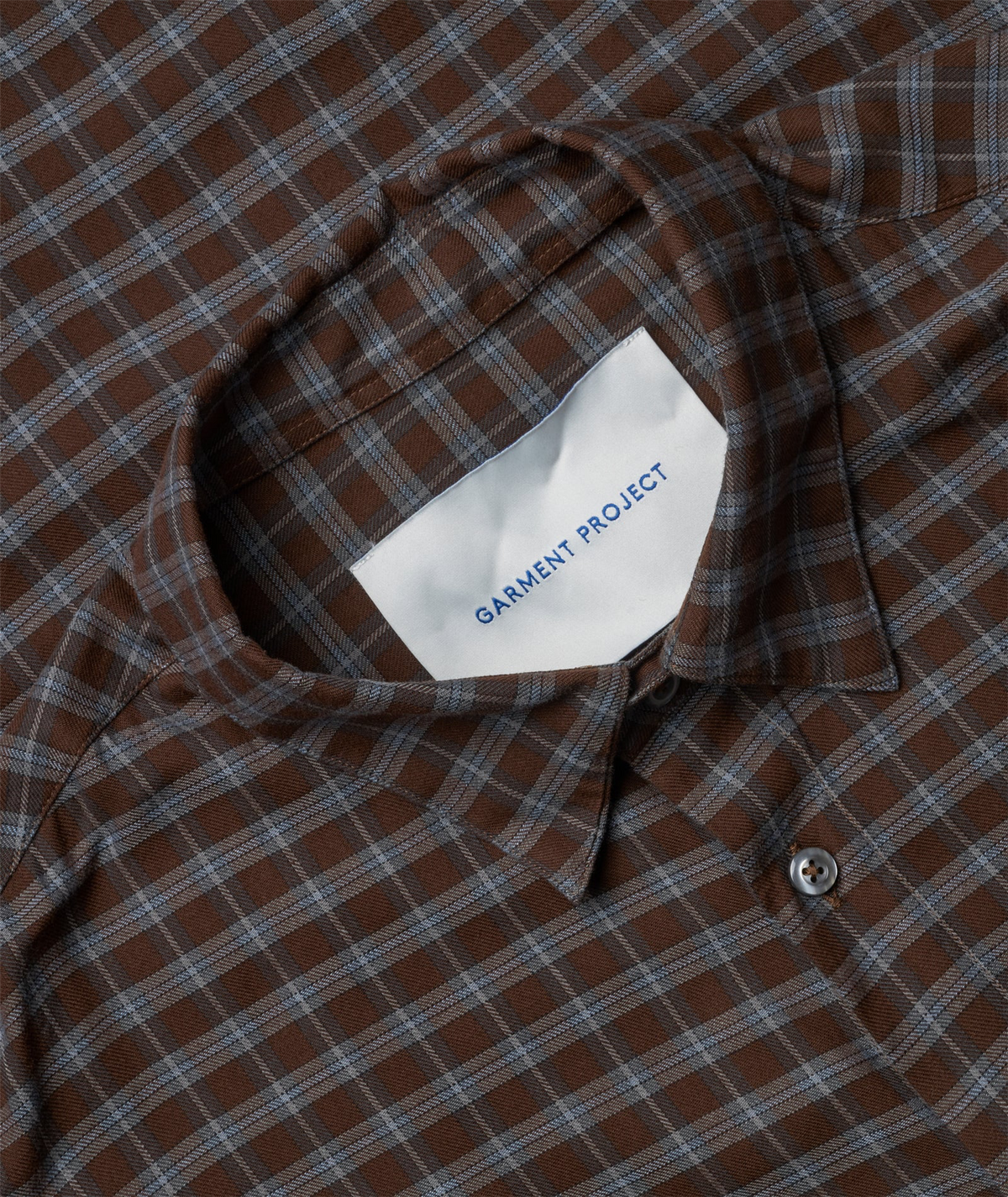 Relaxed LS Shirt - Brown Check