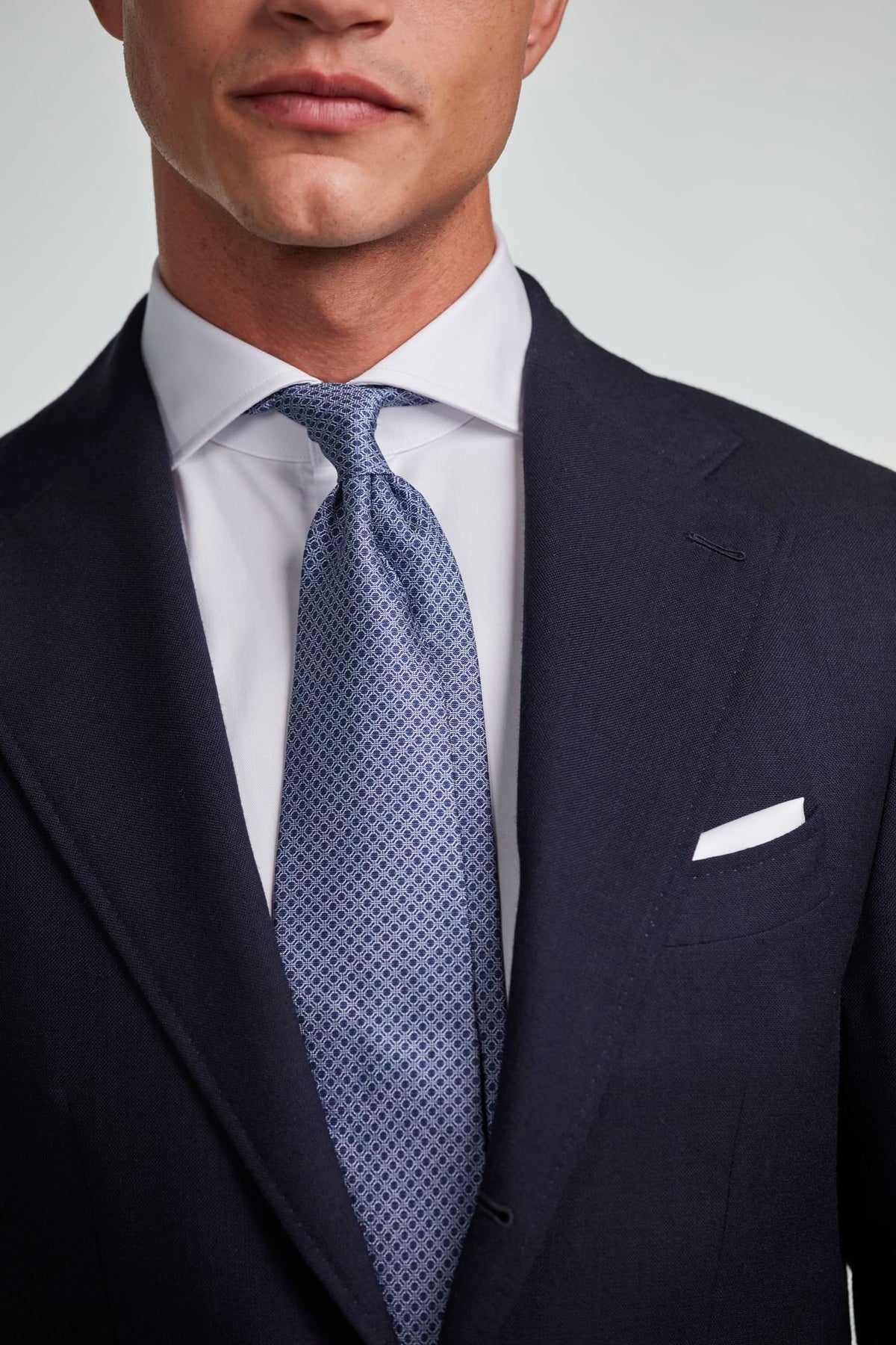 Tie, Silk, 8 Cm
