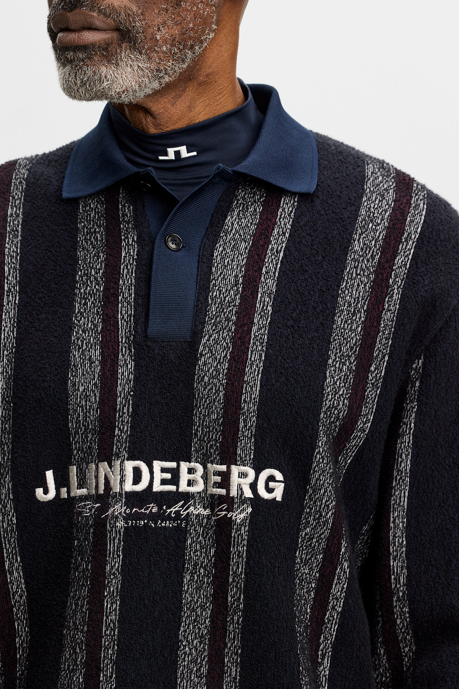 Bergman Jacquard Oversize Polo