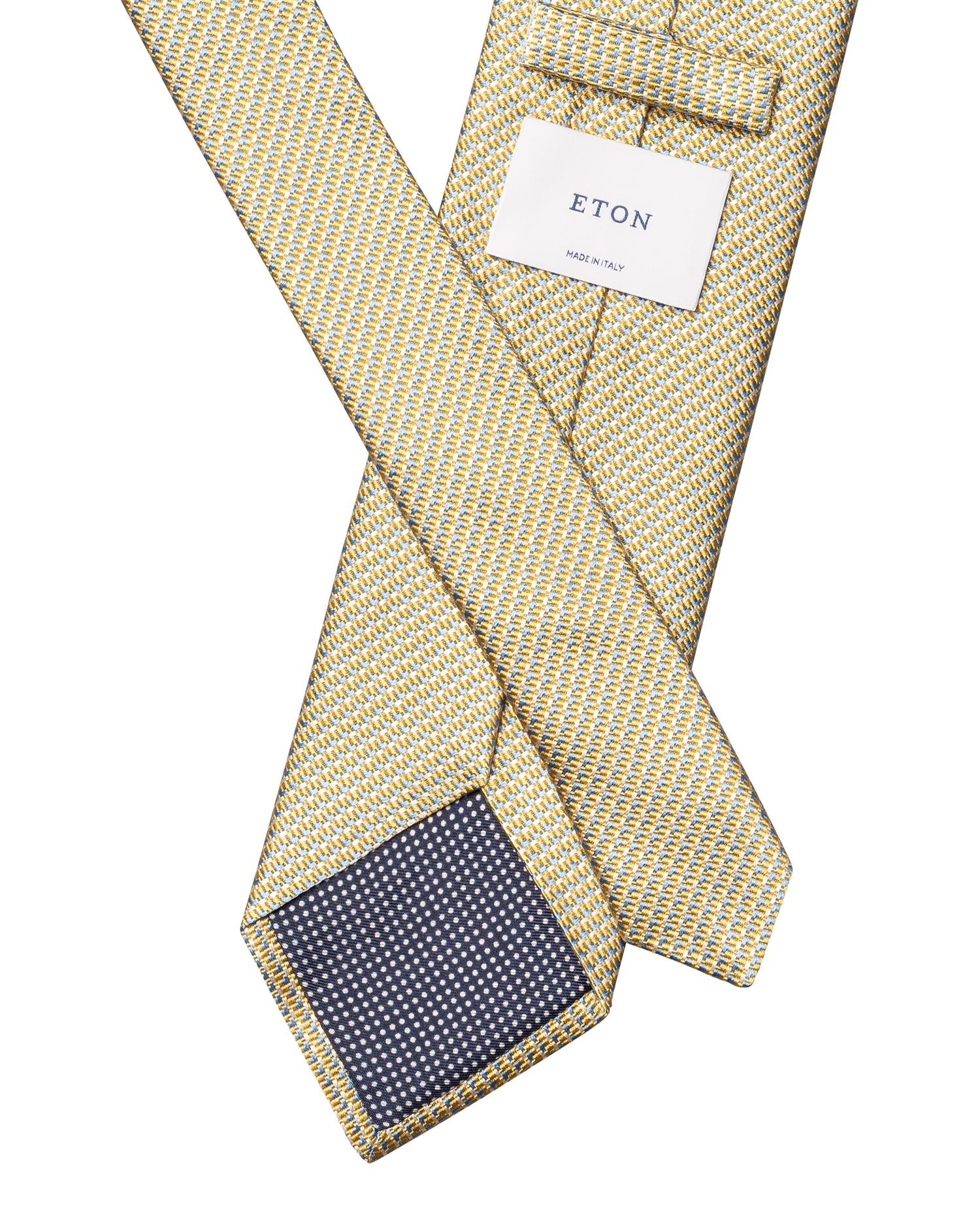 Micro Woven Cotton Silk Tie