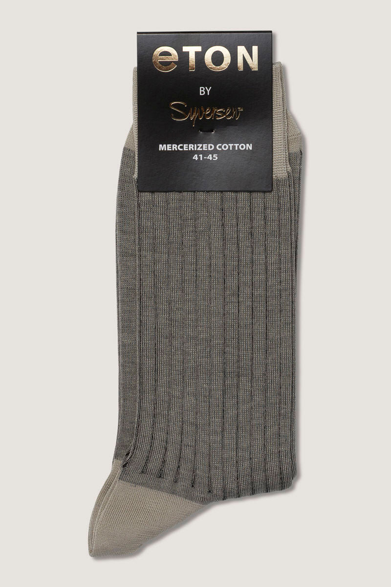 Eton Merc.Cotton Rib Bi-Colour